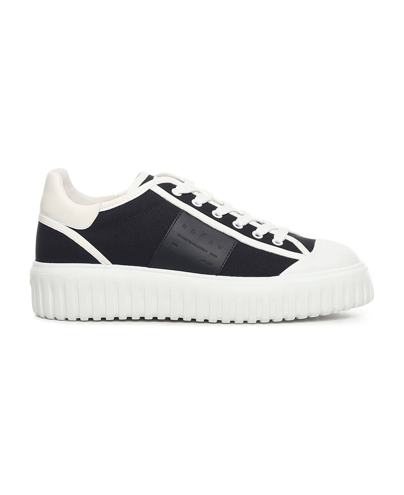 Hogan H-stripes Sneakers - Black