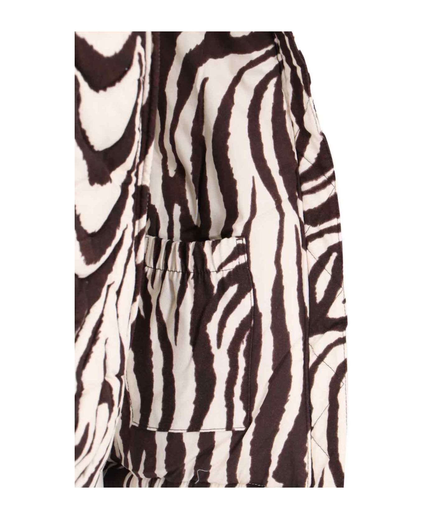 ERL Technical Turtleneck Jacket - Cream