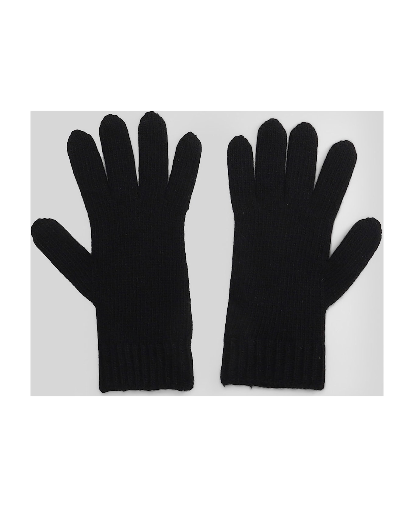Vivienne Westwood Gloves In Black Wool - black