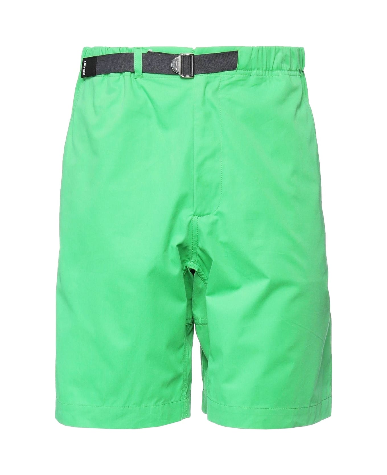 Kenzo Cotton Shorts - Green