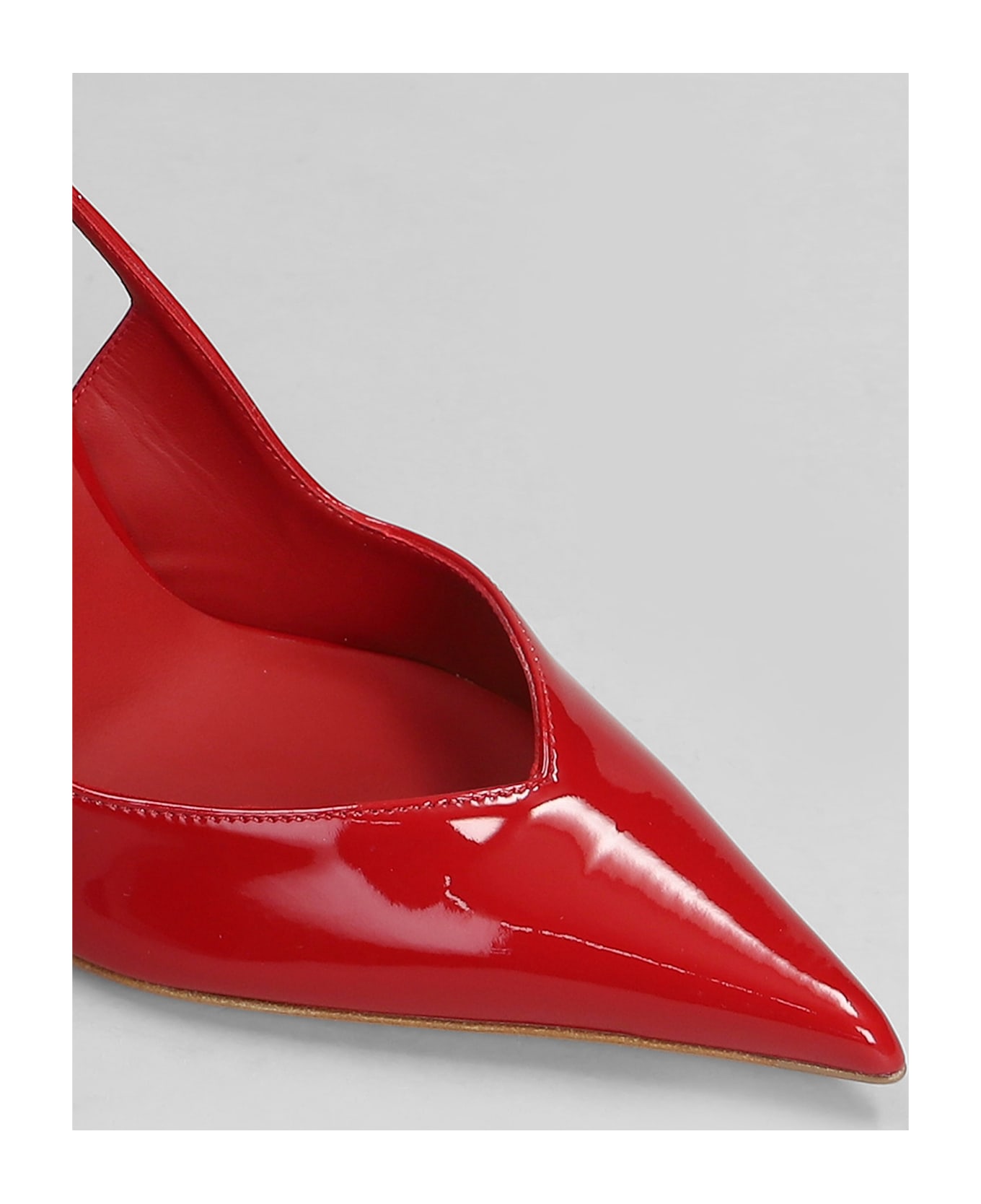 Le Silla Vivienne Pumps In Red Patent Leather | italist