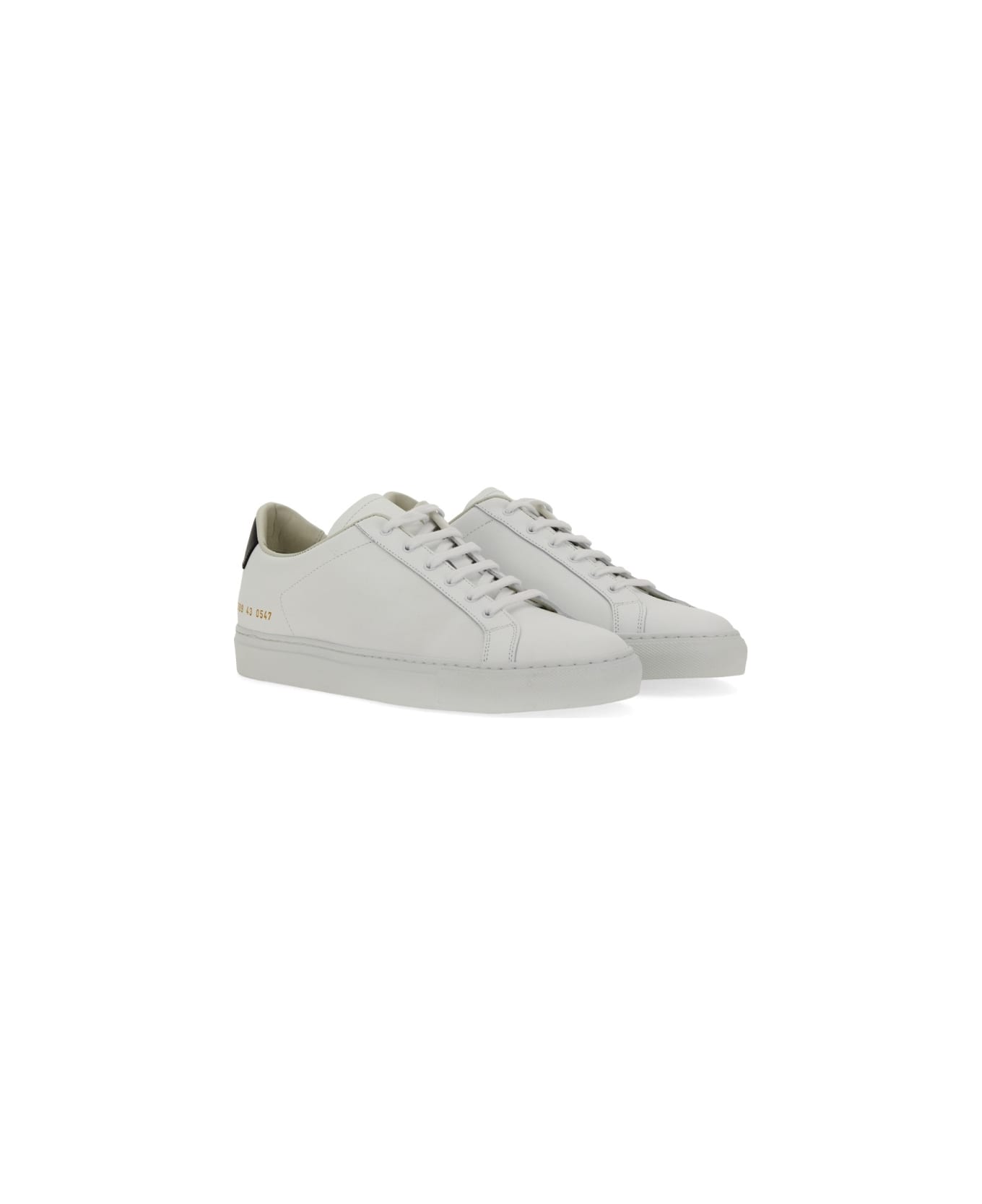 Common Projects Retro Classic Sneaker - WHITE