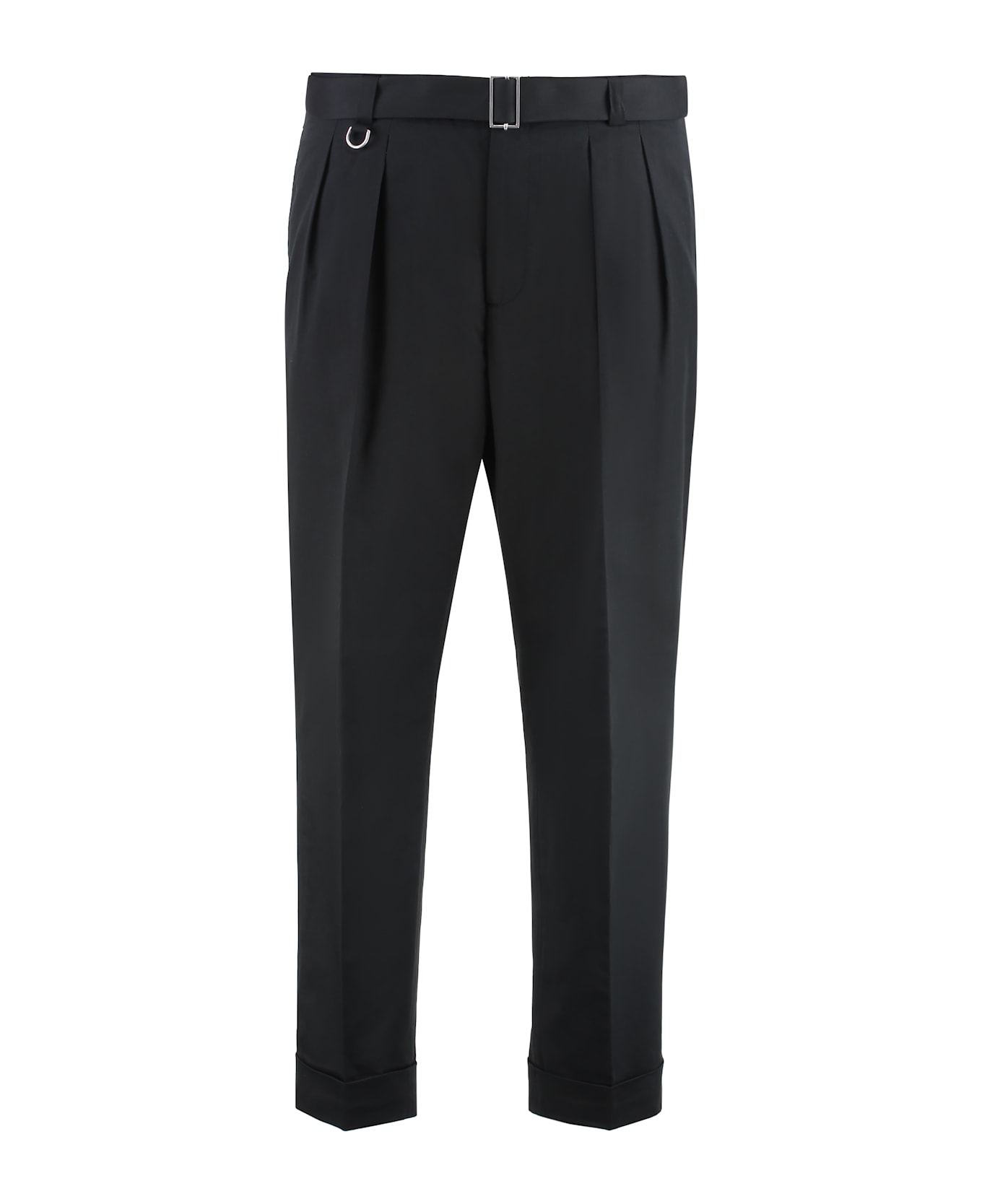 Paolo Pecora Slim Fit Chino Trousers - black