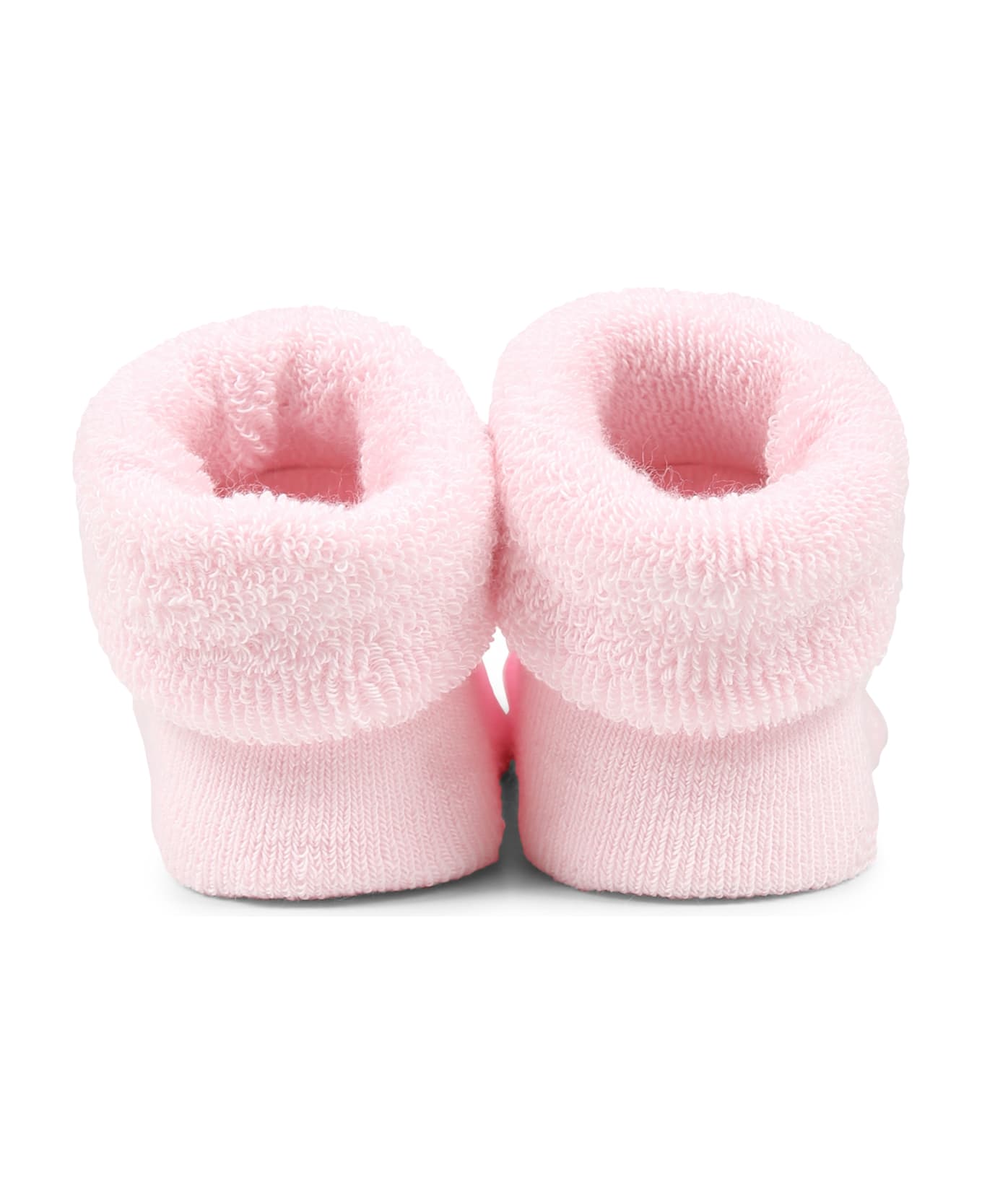 Billieblush Pink Slippers For Baby Girl With Bow - Pink