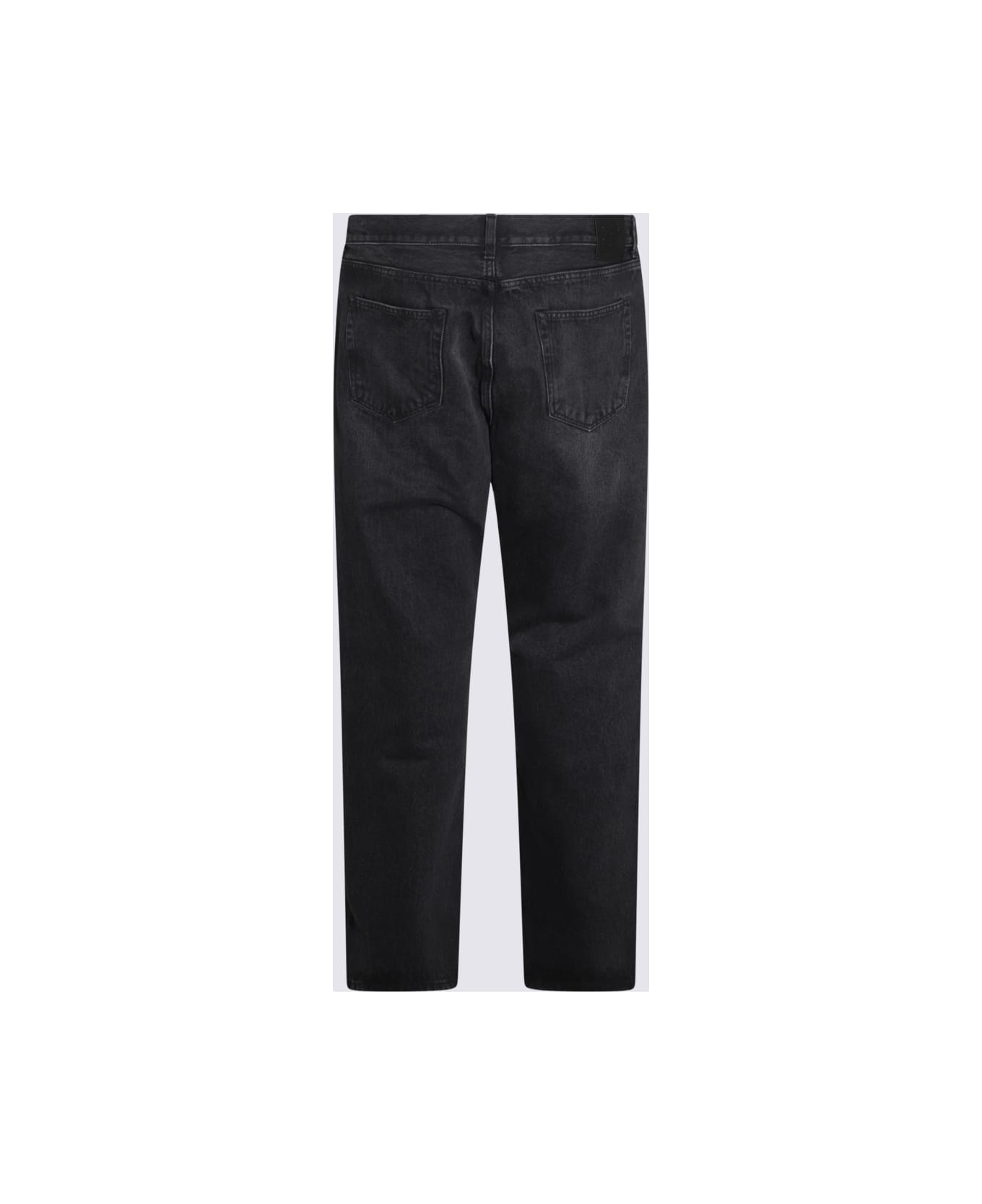 Off-White Black Cotton Denim Jeans - Black