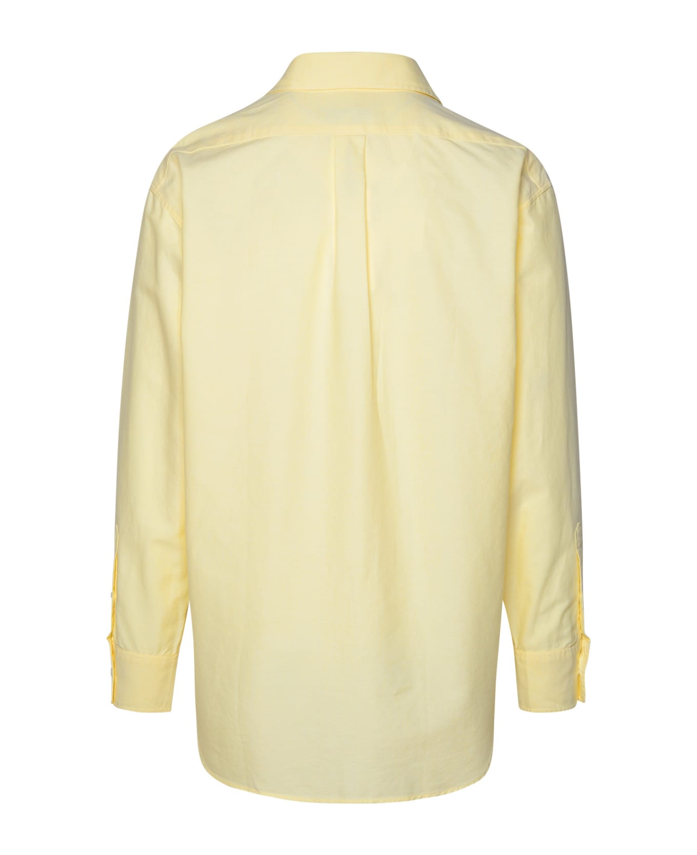 Maison Kitsuné Yellow Cotton Shirt - Yellow