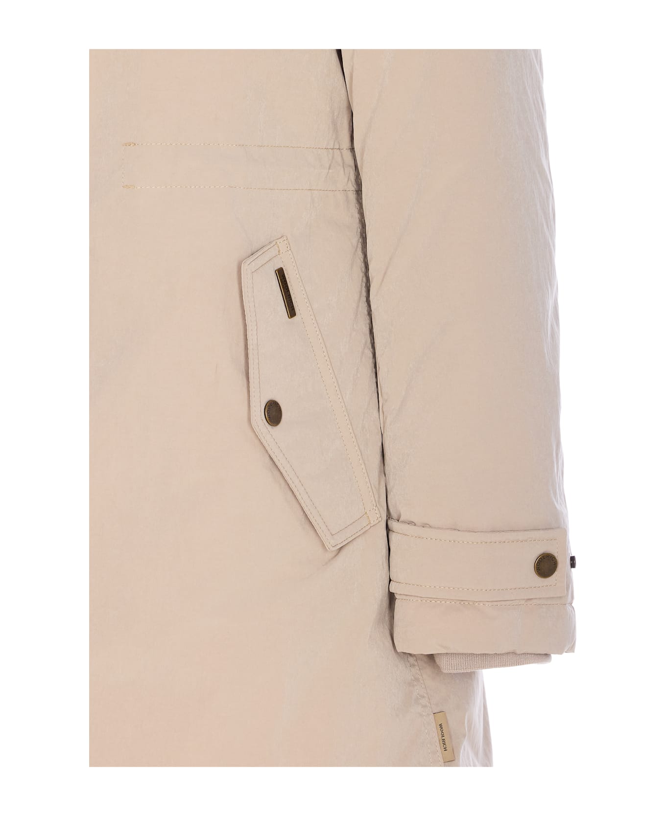 Woolrich Grace Fur Parka - Beige