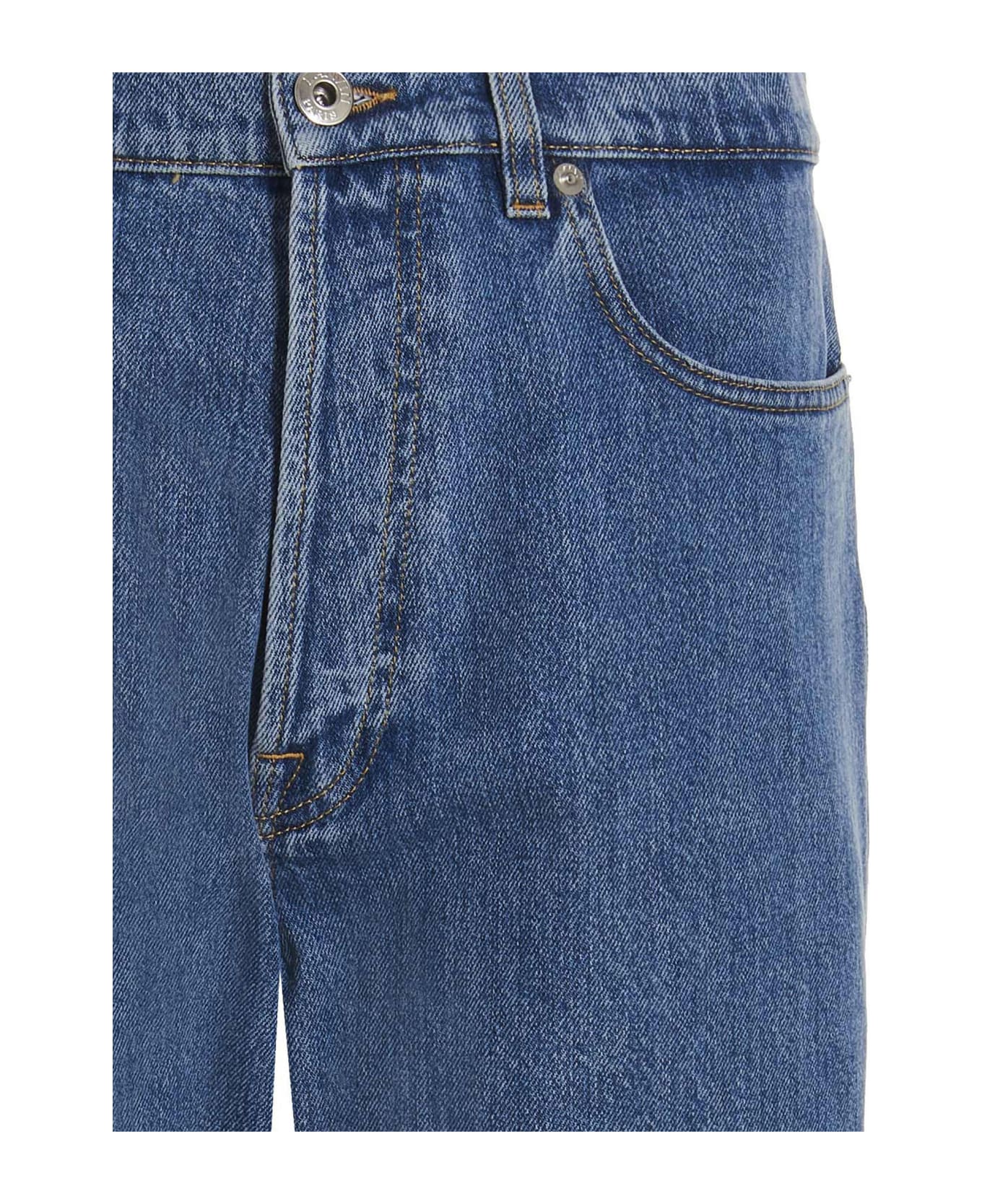 Lanvin Curb Fit Jeans - Blue