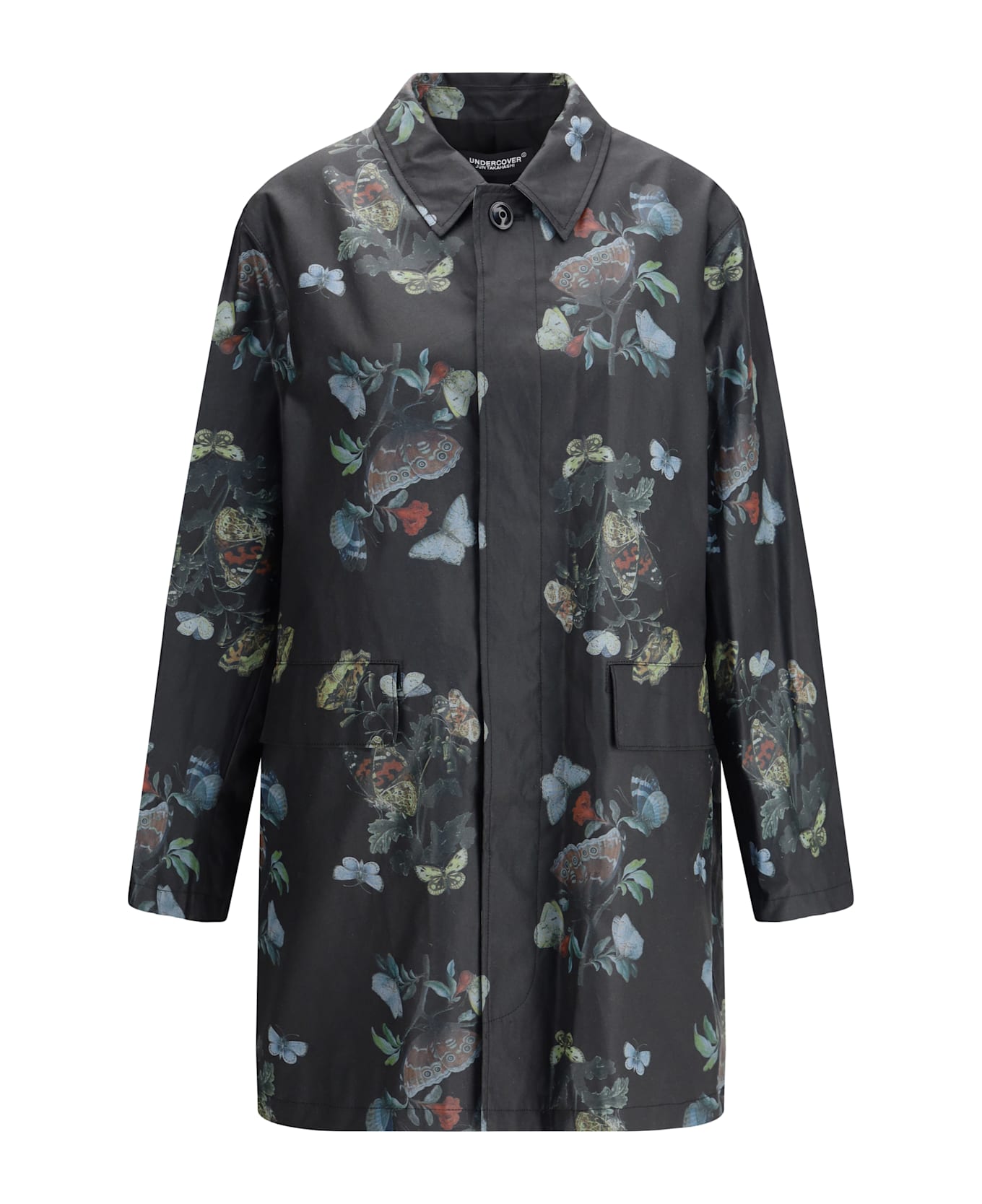Undercover Jun Takahashi Waxed Cotton Raincoat