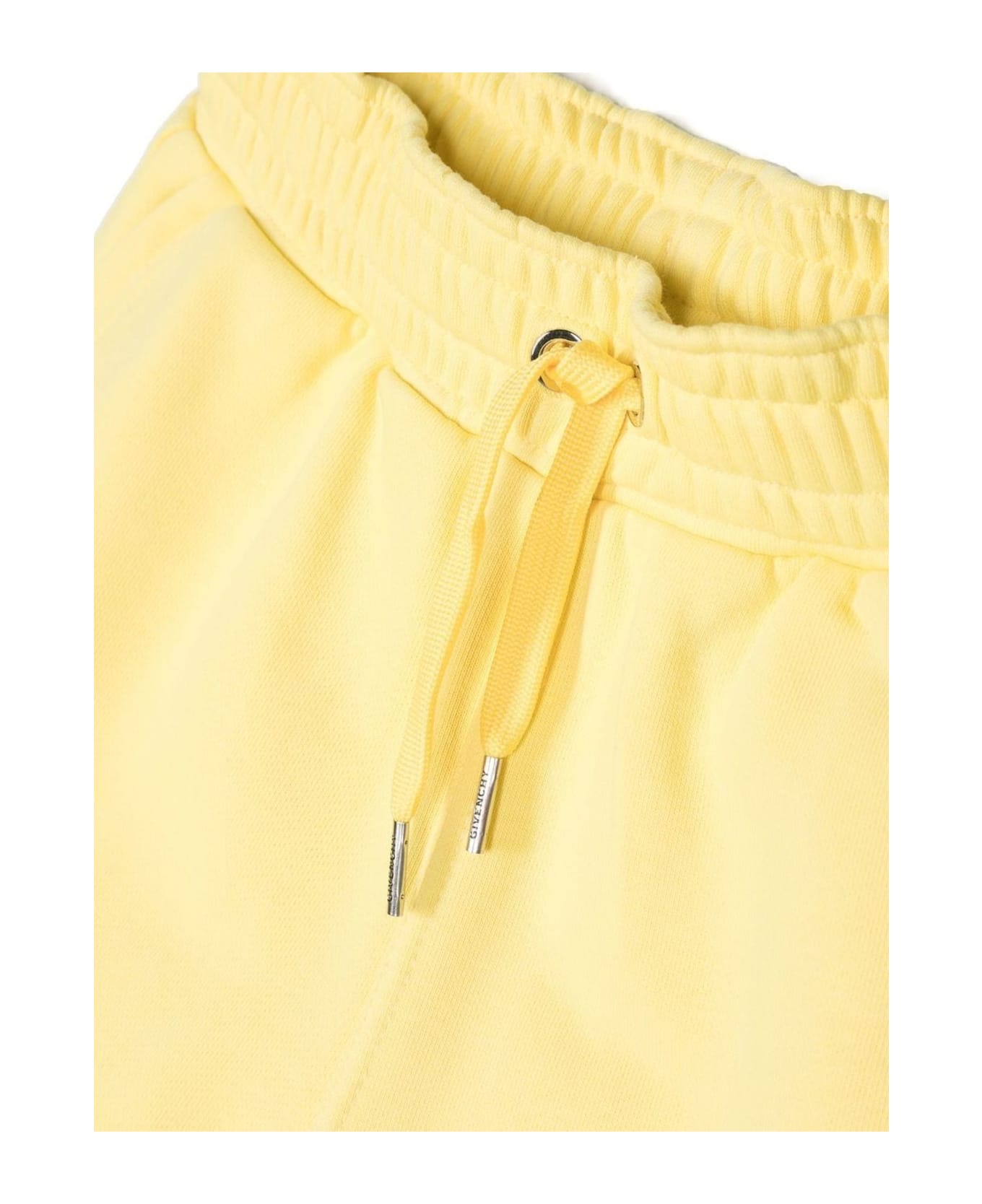 Givenchy Yellow Cotton Shorts - Giallo