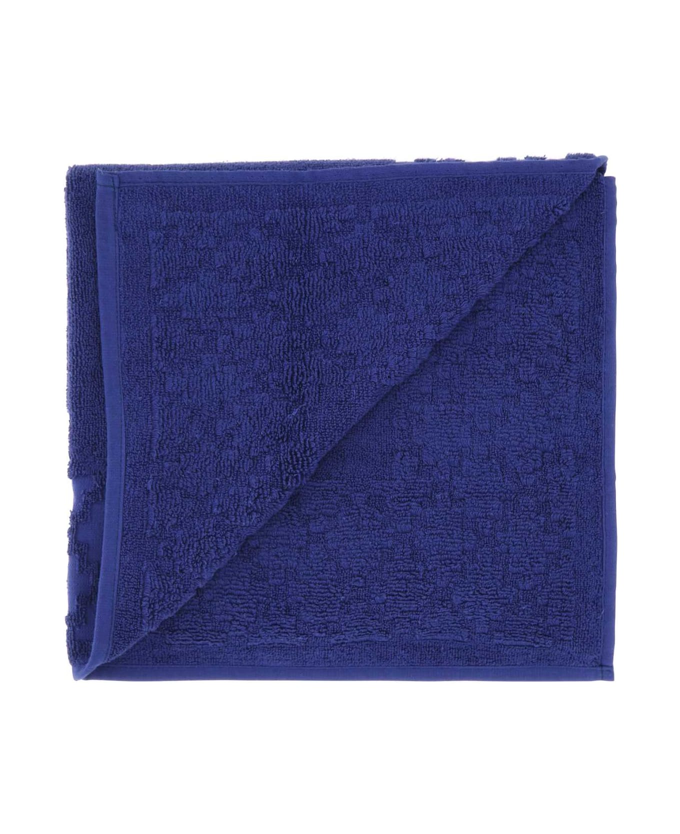 Marcelo Burlon Electric Blue Terry Fabric Towels Set - 4500