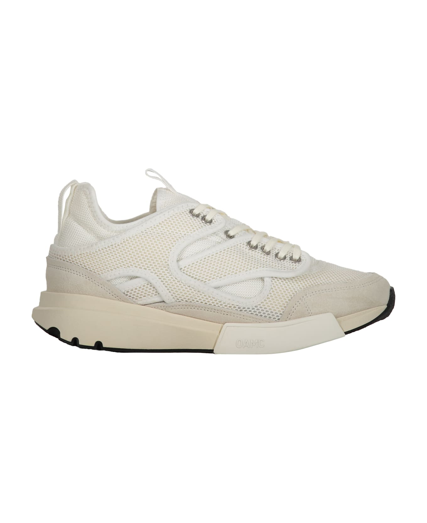 OAMC Fabric Low-top Sneakers - White