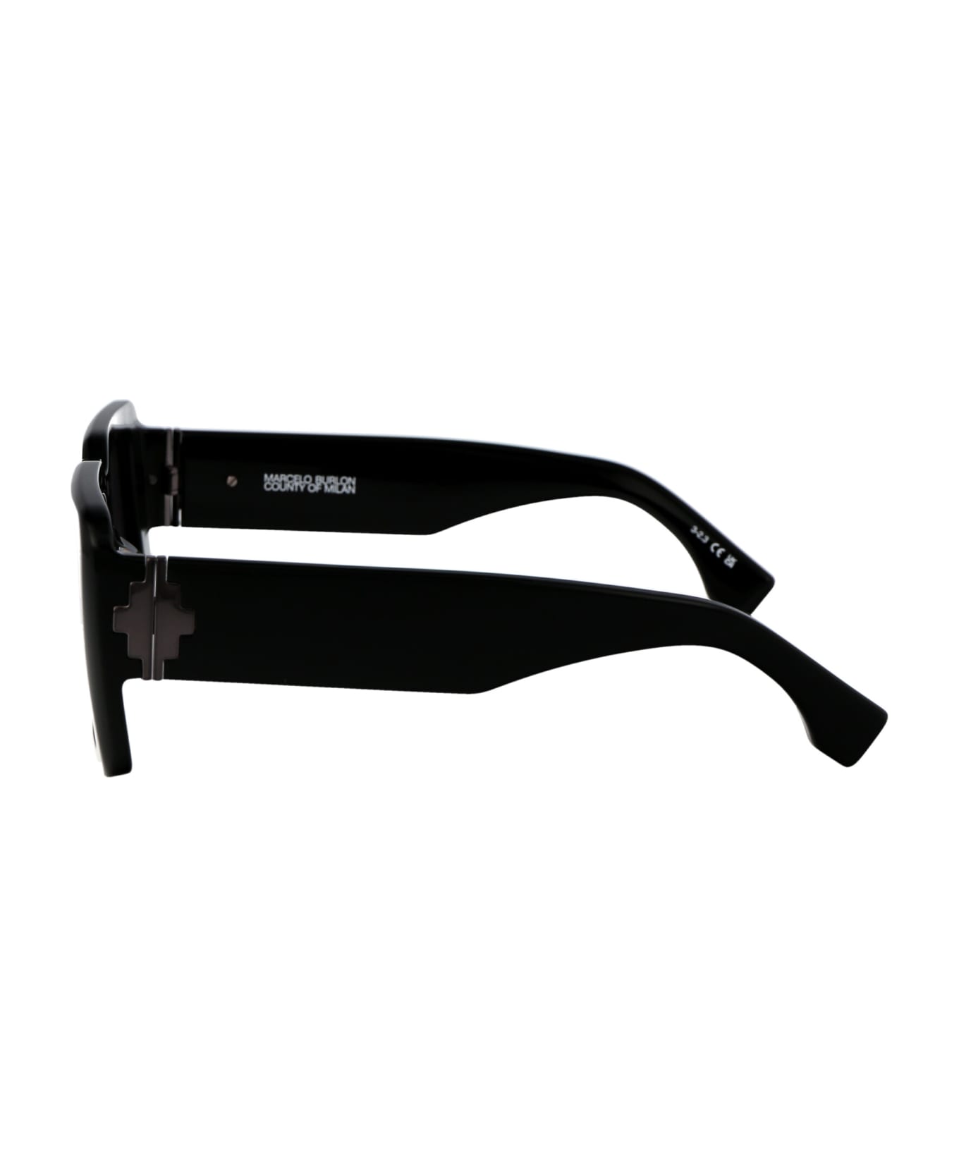 Marcelo Burlon Sicomoro Sunglasses - 1007 BLACK サングラス