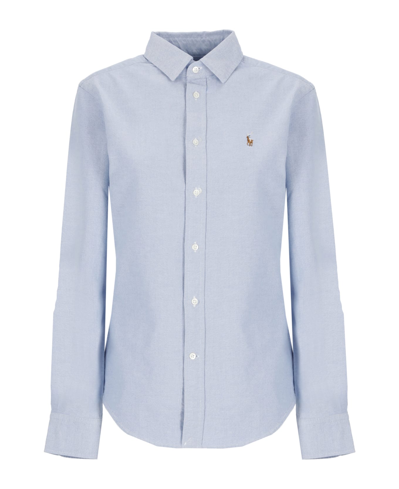 Ralph Lauren Oxford Custom-fit Shirt - Bsr Blue