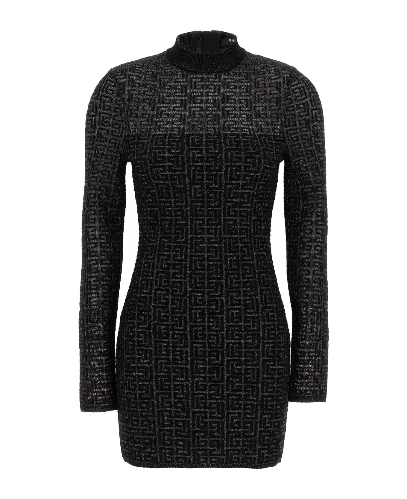 Balmain Black Viscose Dress - NOIRARGENT