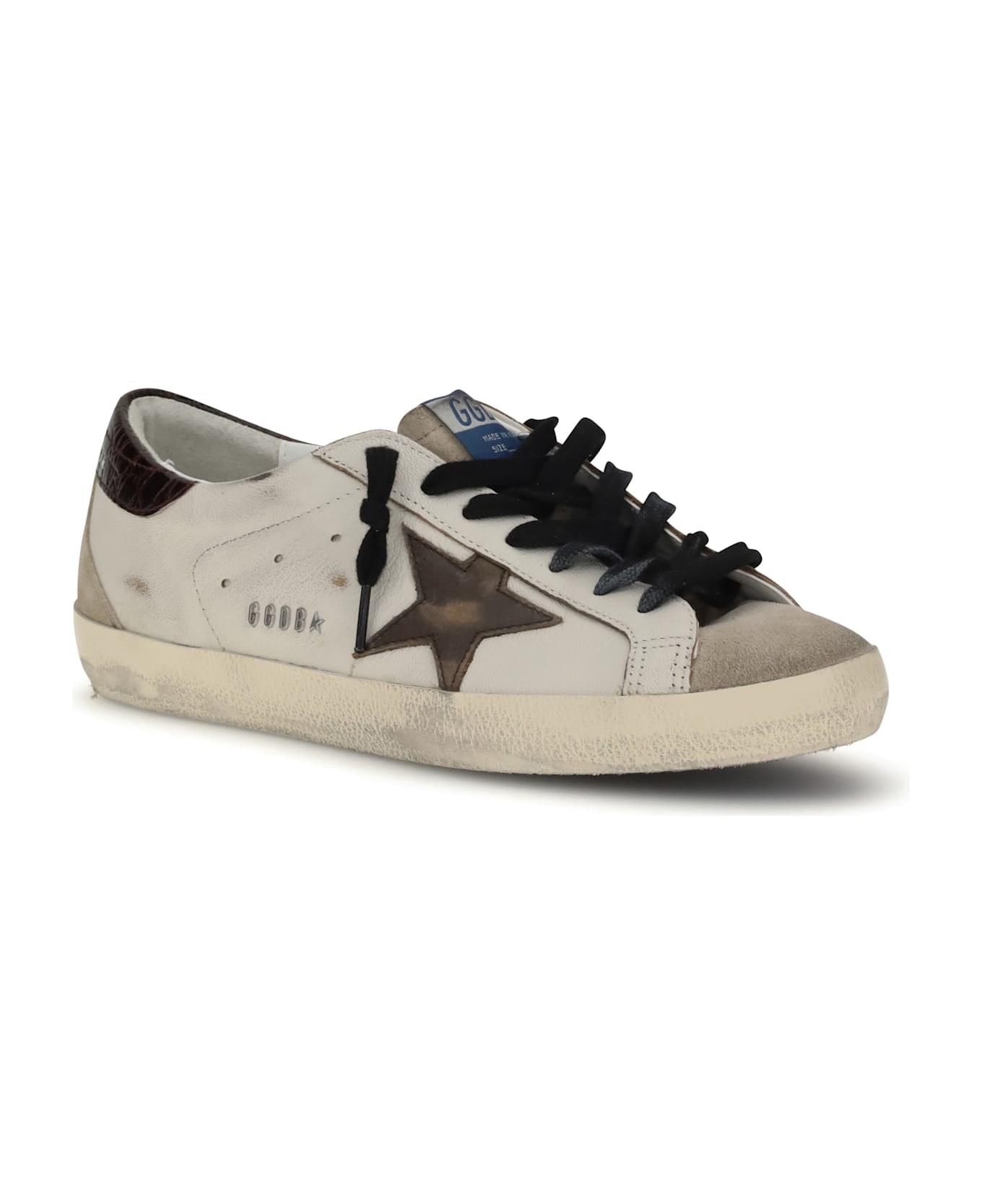 Golden Goose 
superstar
 White Leather Sneakers