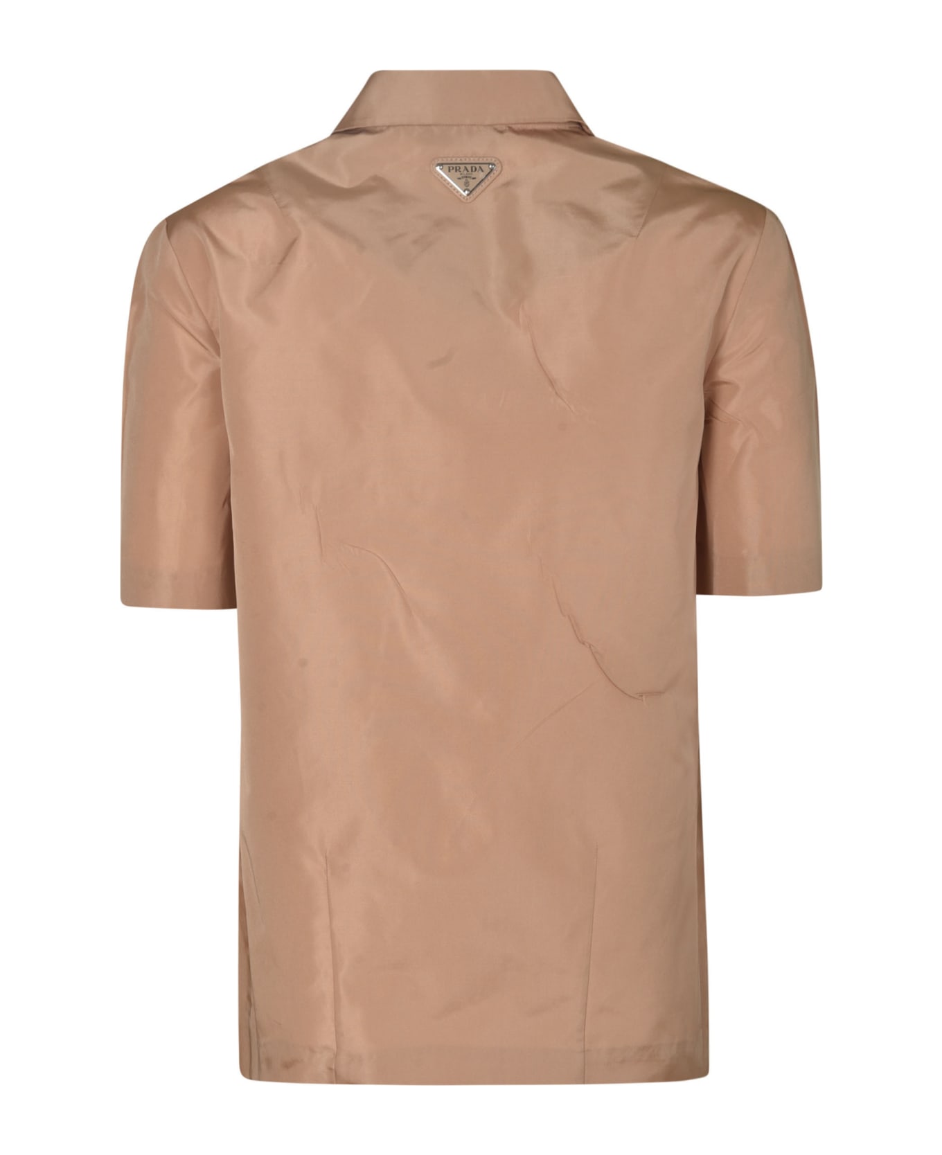 Prada Zipped Shirt - Sand