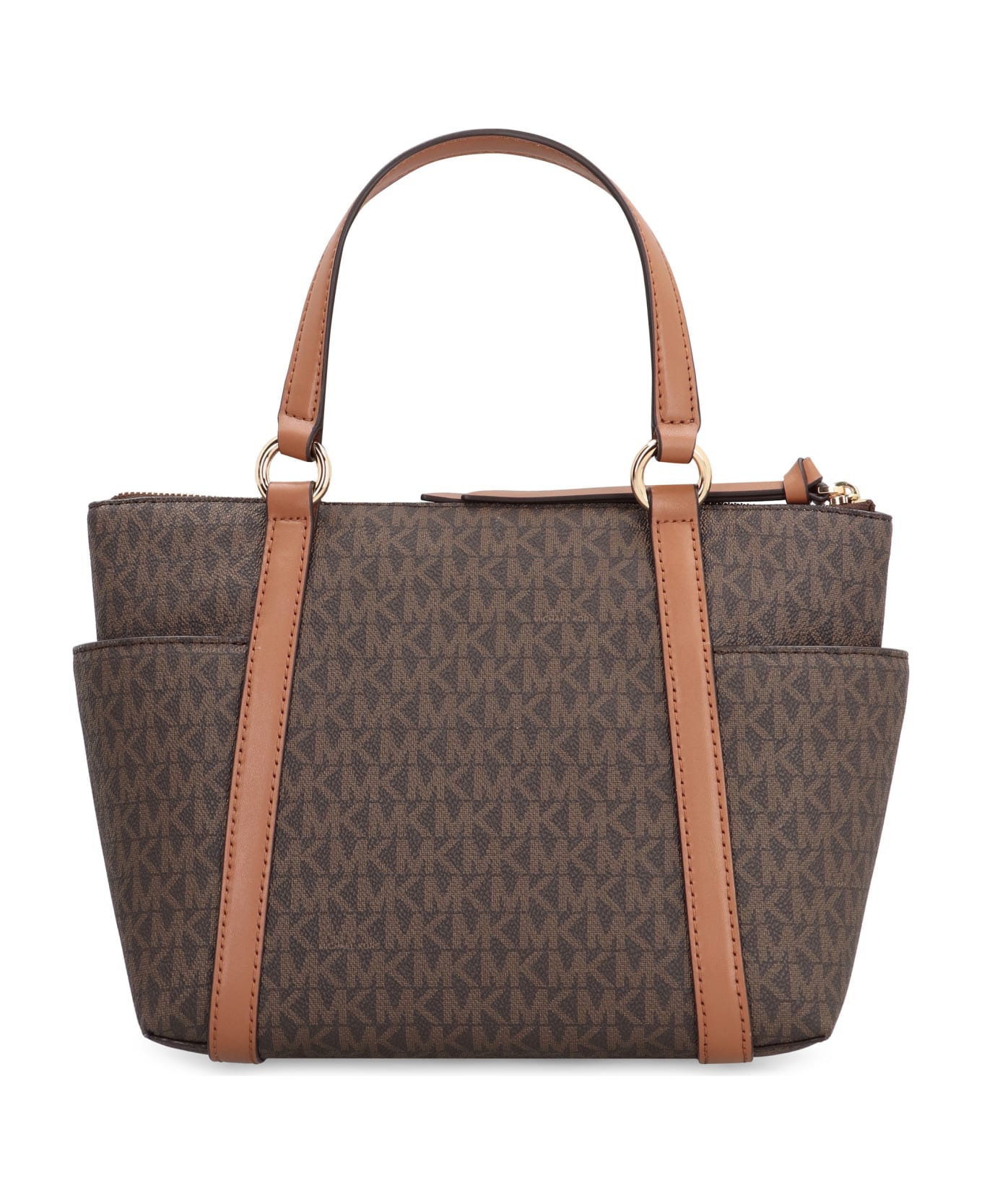 MICHAEL Michael Kors Sullivan Coated Canvas Tote - brown