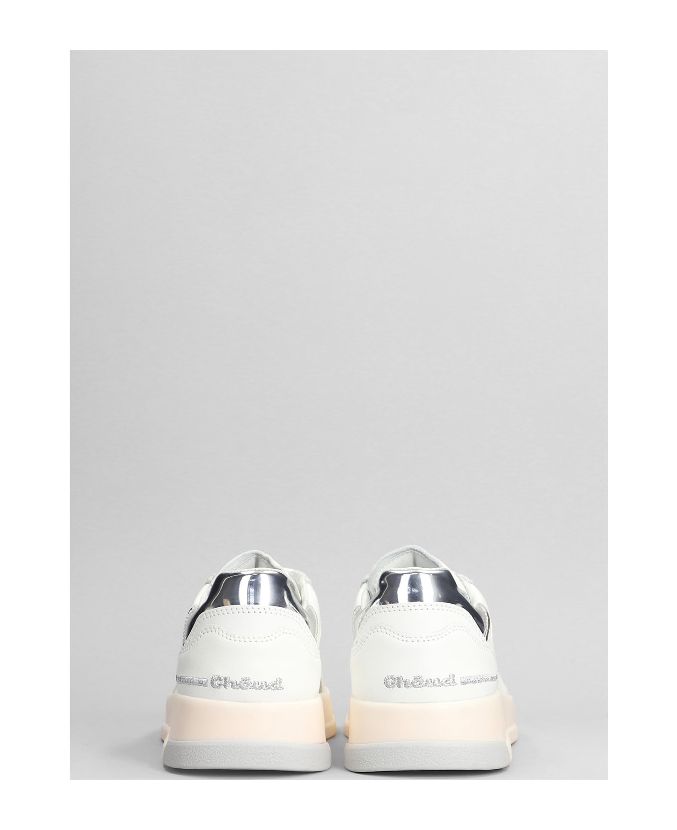 GHOUD Tweener Low Sneakers In White Leather - White