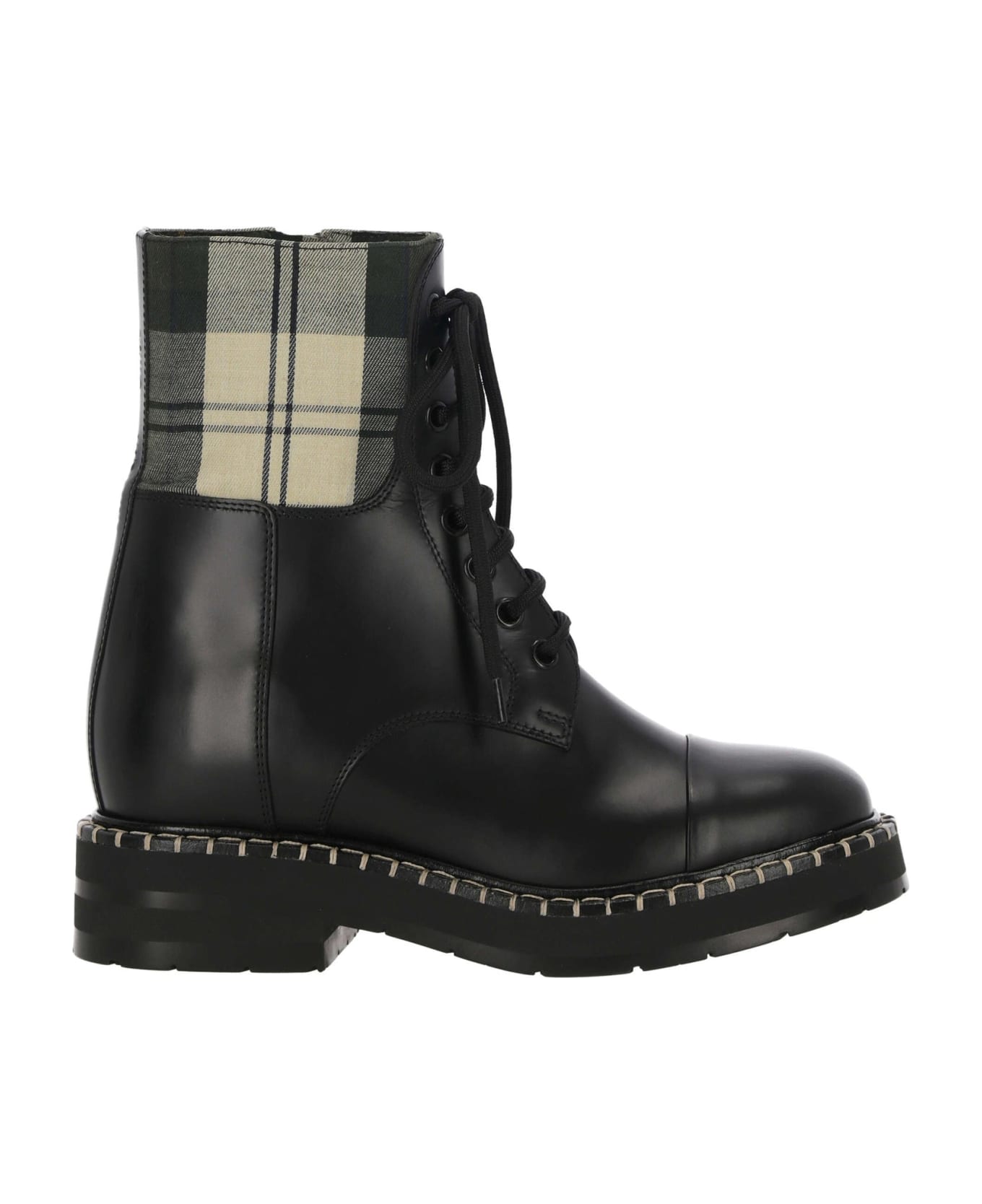 See by Chloé Barbour X Chloe Boots - Black