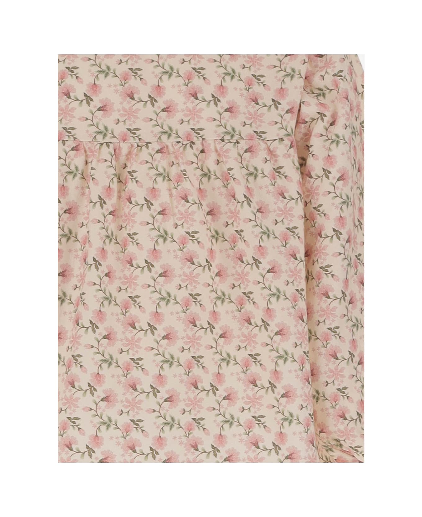 Babe 
Tess Cotton Dress With Floral Pattern - Red