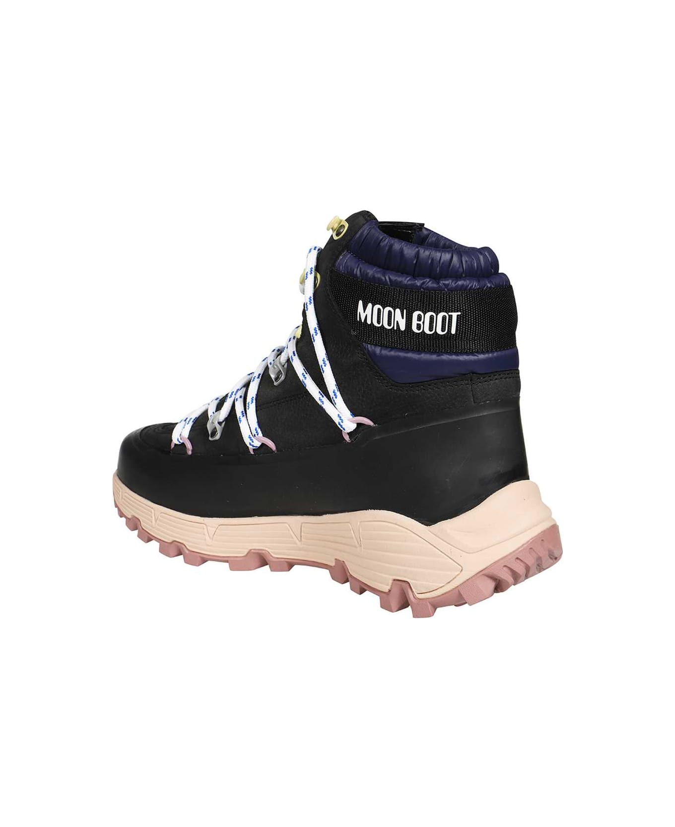 Moon Boot Lace-up Ankle Boots - blue