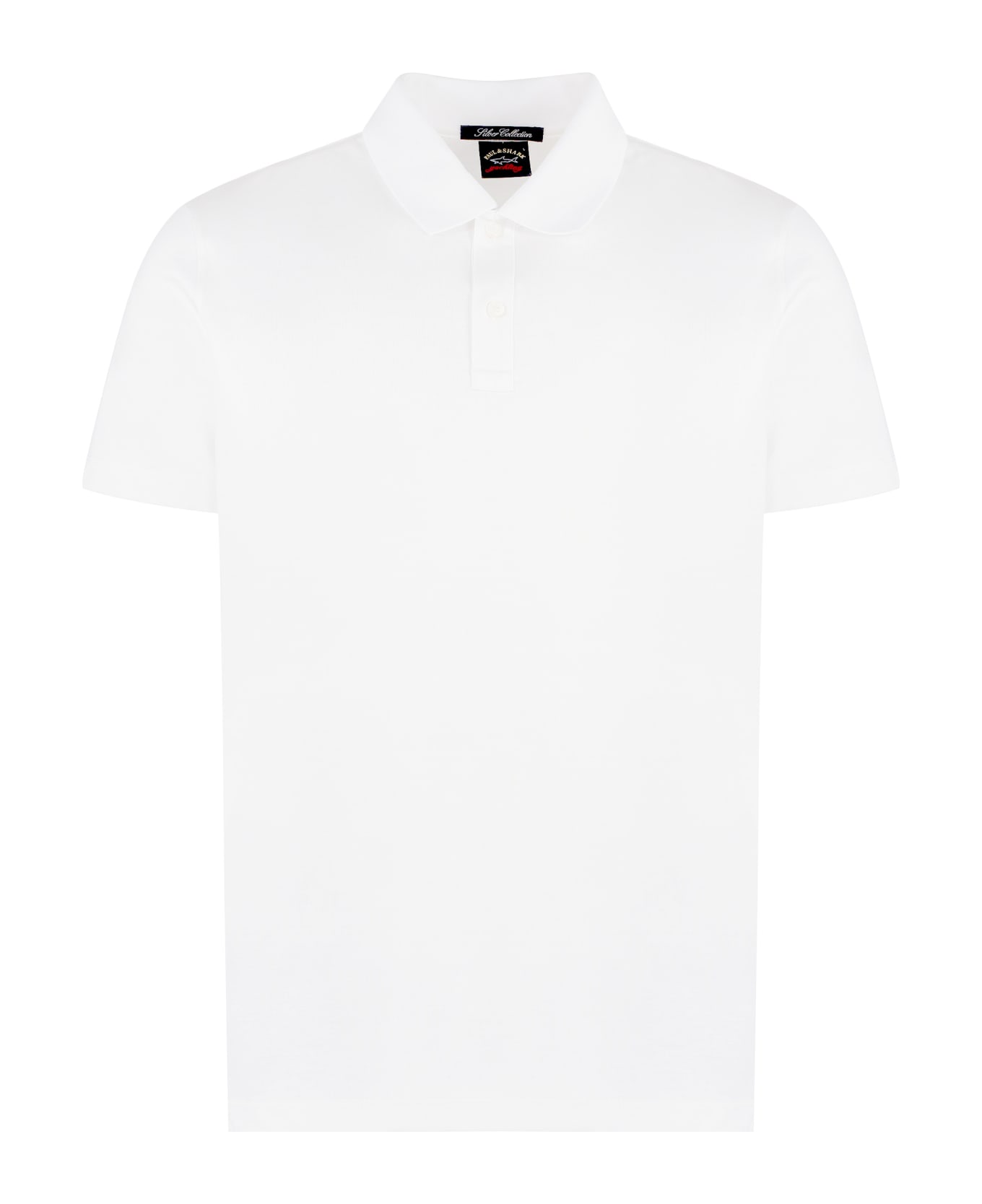Paul&Shark Short Sleeve Cotton Polo Shirt - Ivory