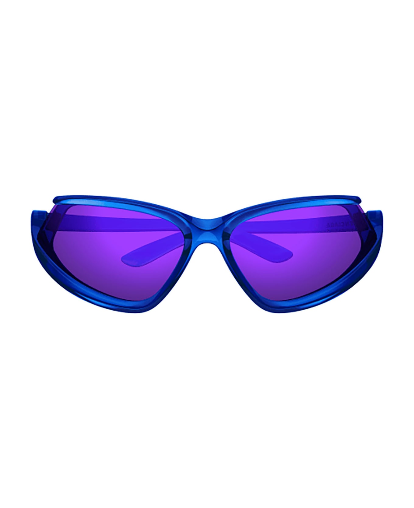 Balenciaga Eyewear BB0289S Sunglasses - Blue Blue Violet