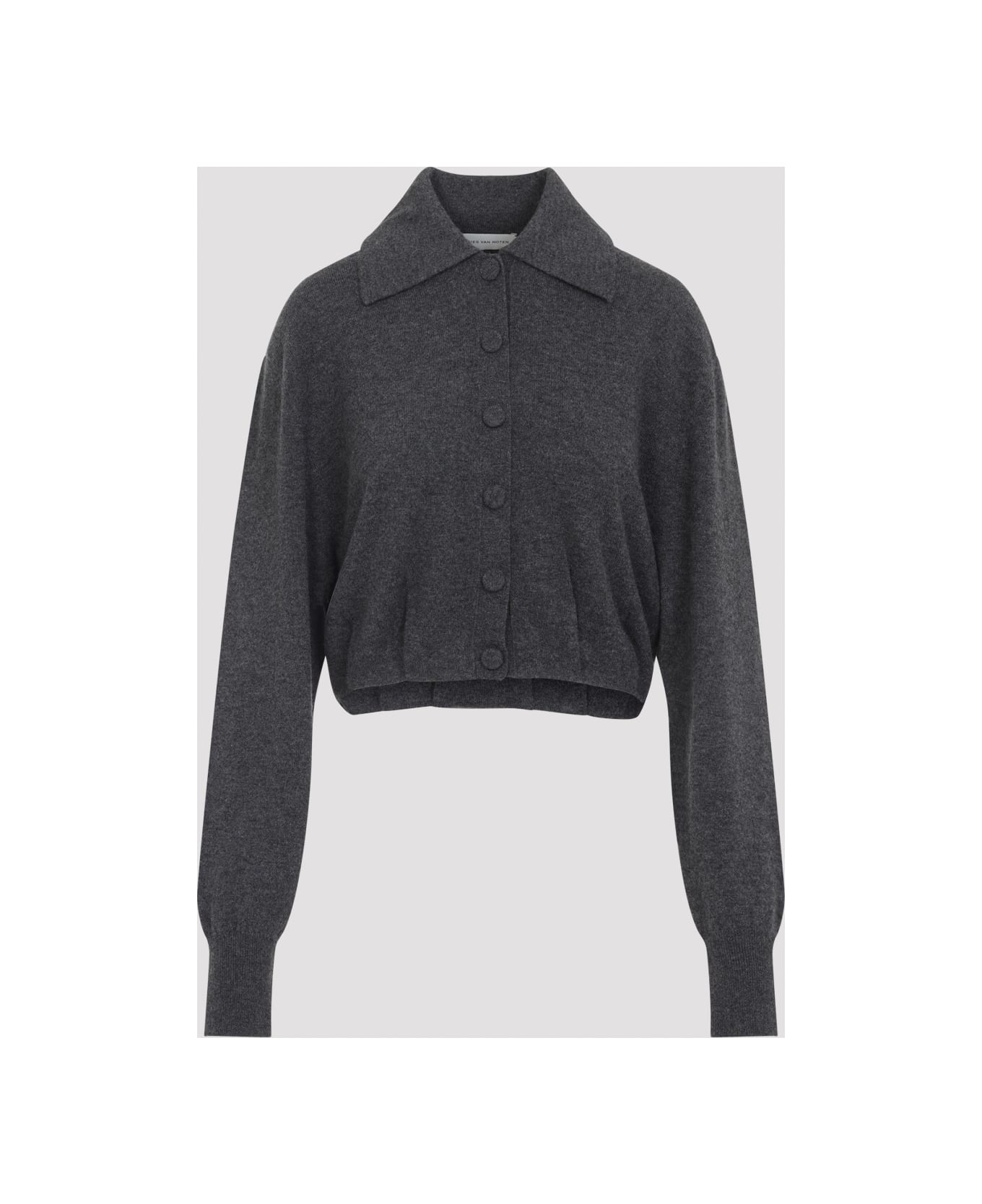 Dries Van Noten Tigre Cardigan - Dark Grey