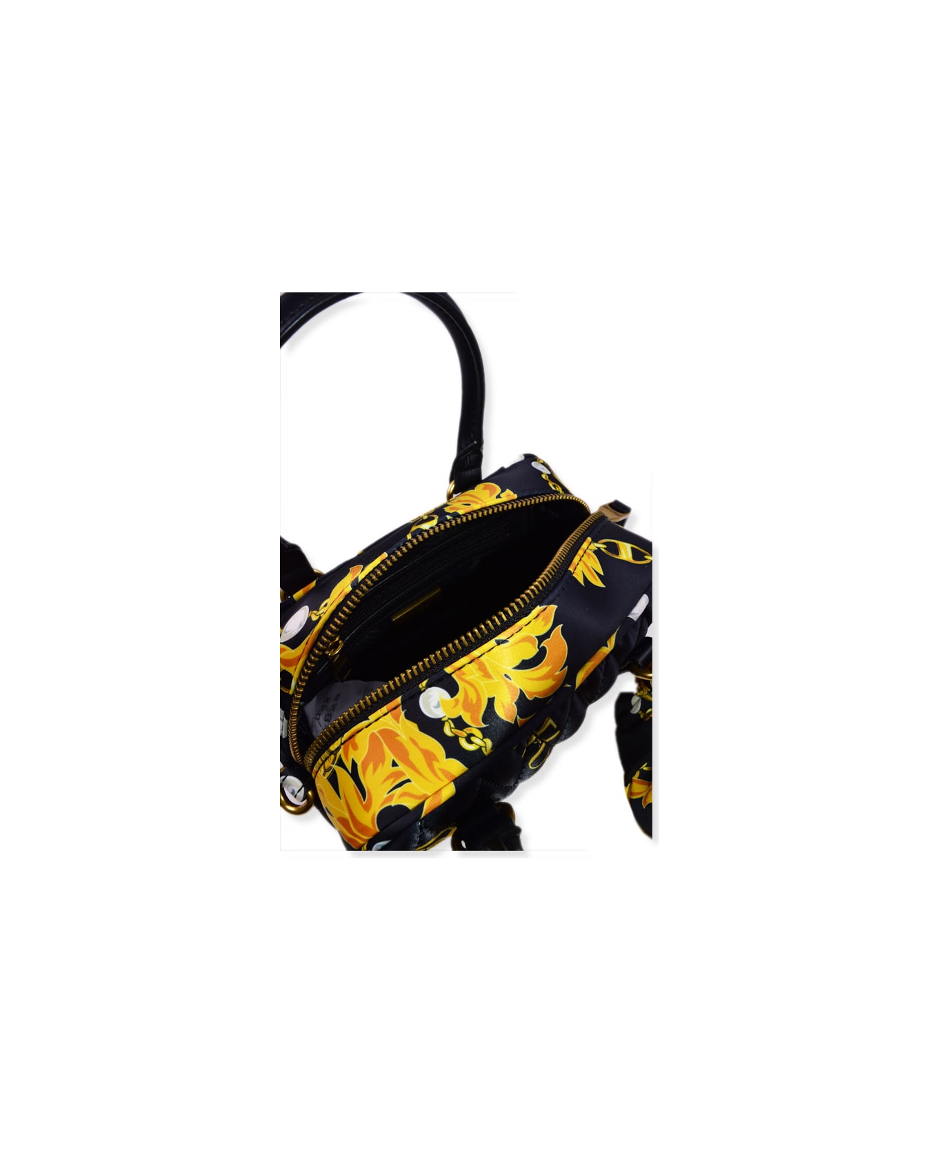 Versace Jeans Couture Baroque-print Zip-up Tote Bag