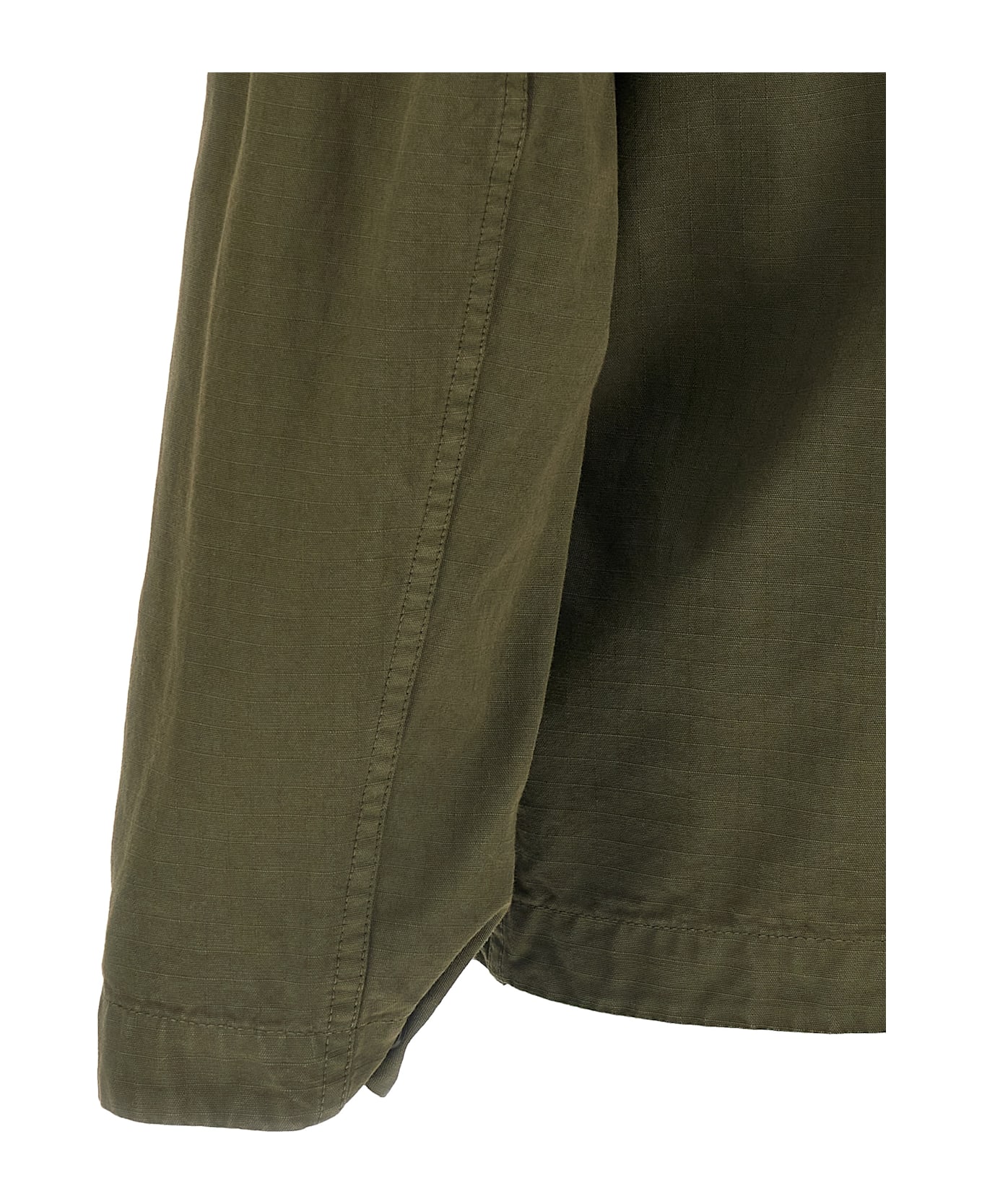 Stone Island Raw Cotton Overshirt - Green