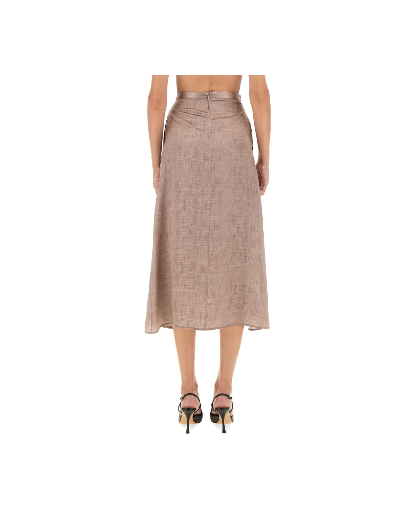 Kiton Midi Skirt - PINK