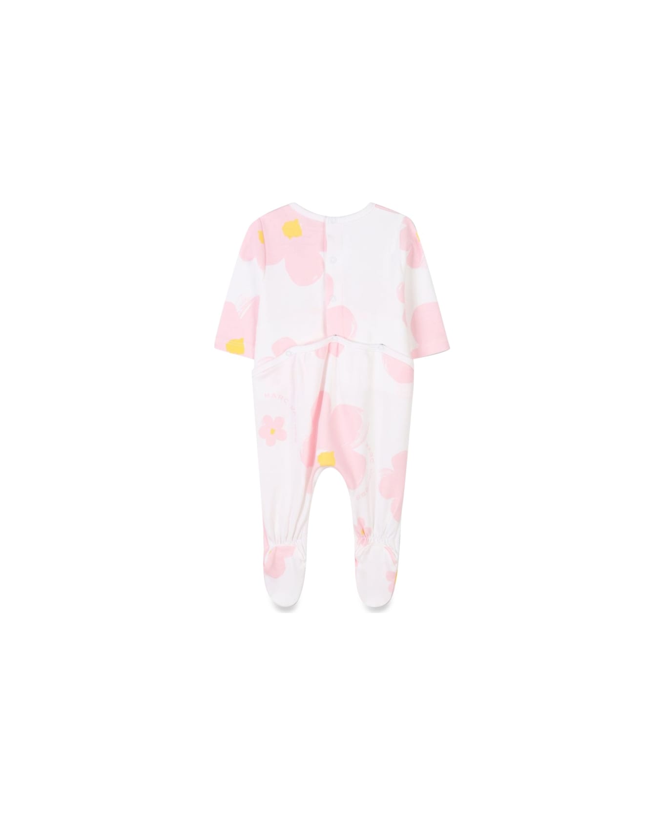 Marc Jacobs Pajama Set With Bib And Hat - IVORY
