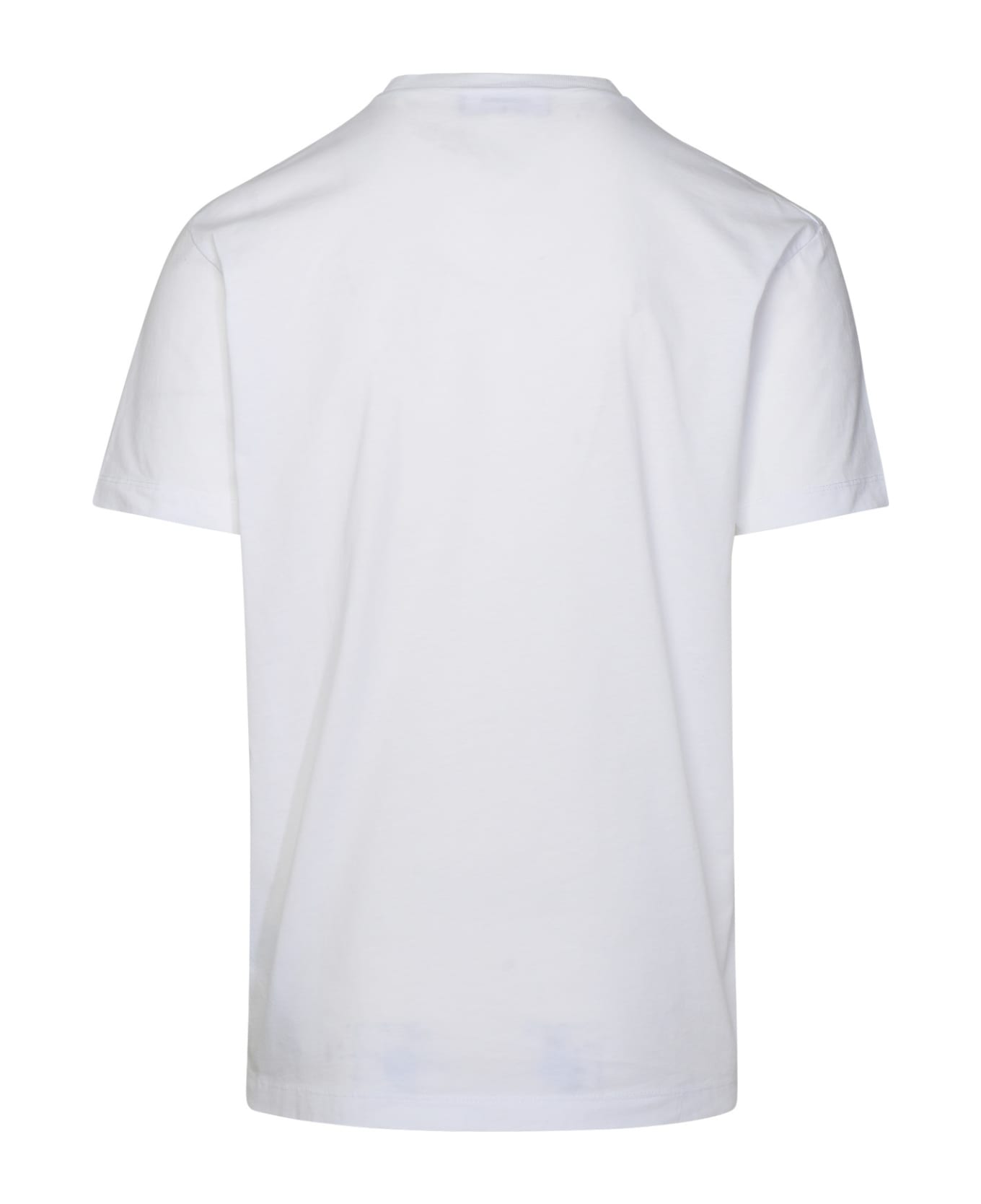 Dsquared2 White Cotton T-shirt - White