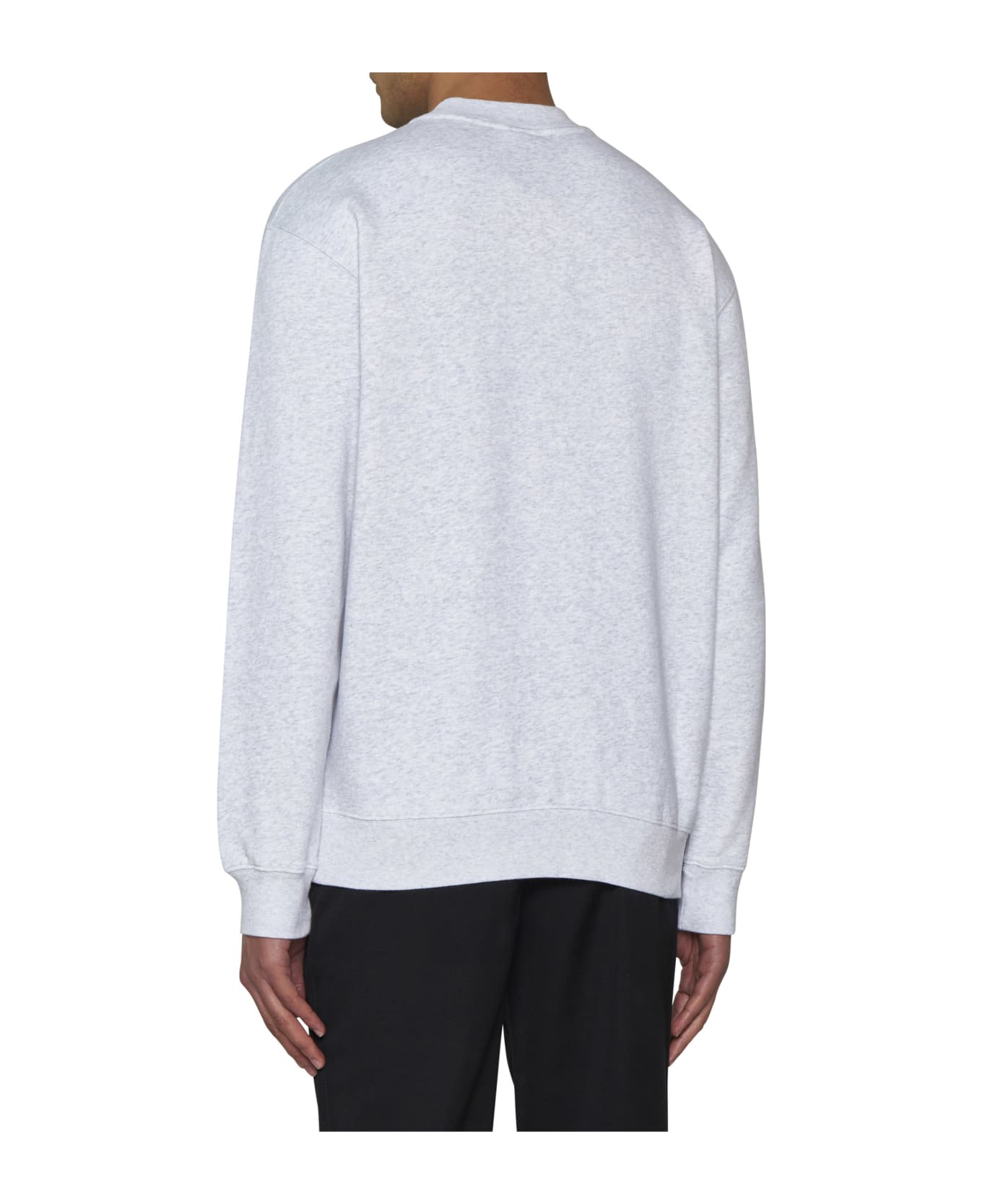 Jacquemus Gros Grain Cotton Sweatshirt - Grey フリース