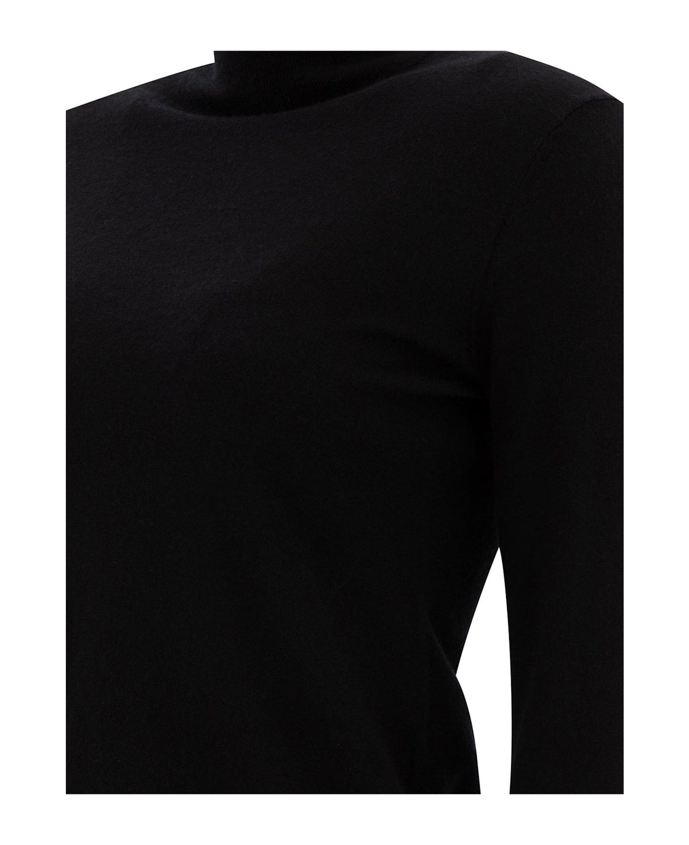 Max Mara Turtleneck Long-sleeved Jumper - Black