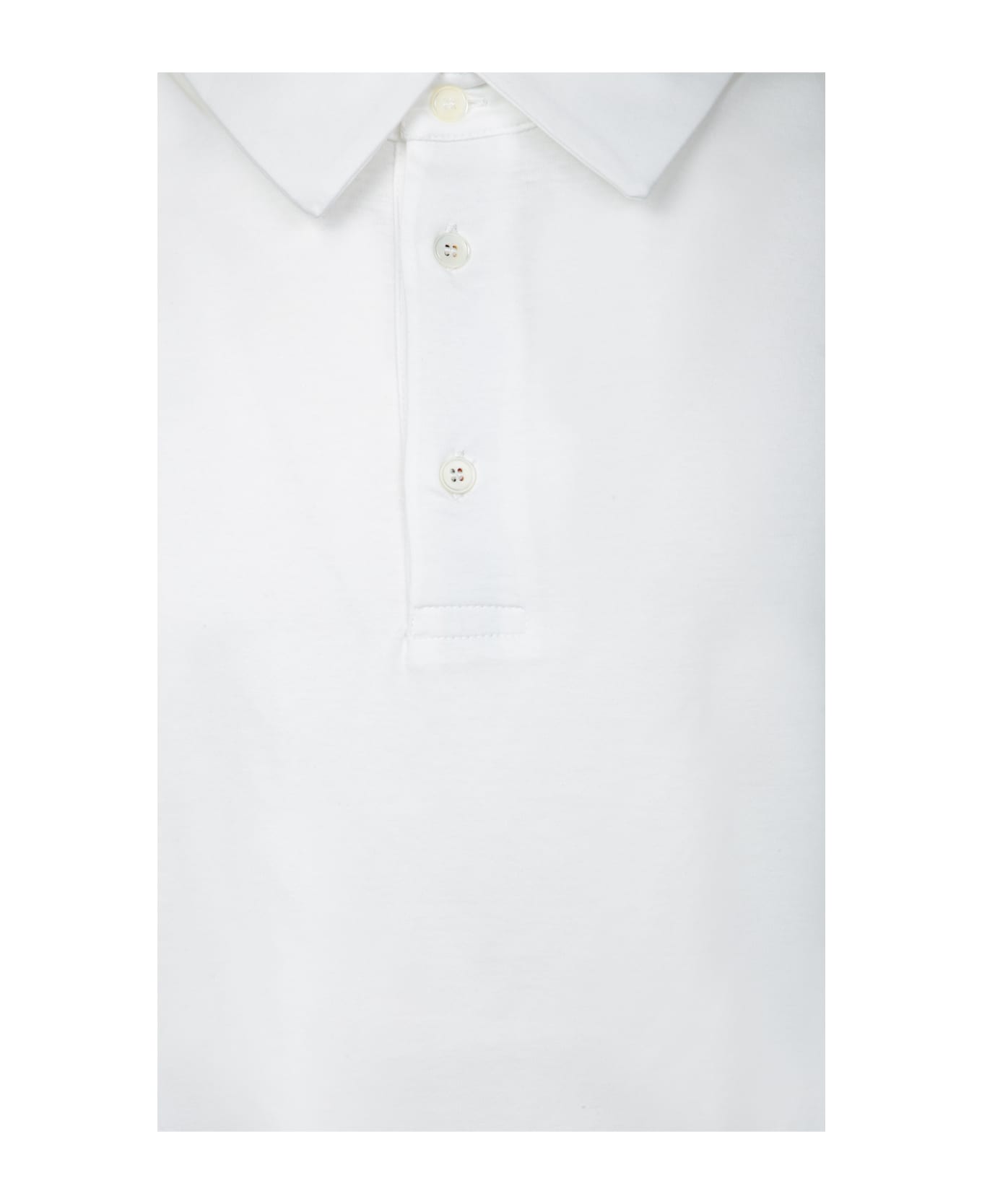 Paul Smith Interlock Polo Shirt - White