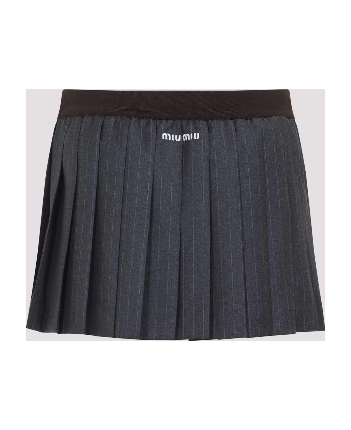 Miu Miu Mini Skirt - Ardesia