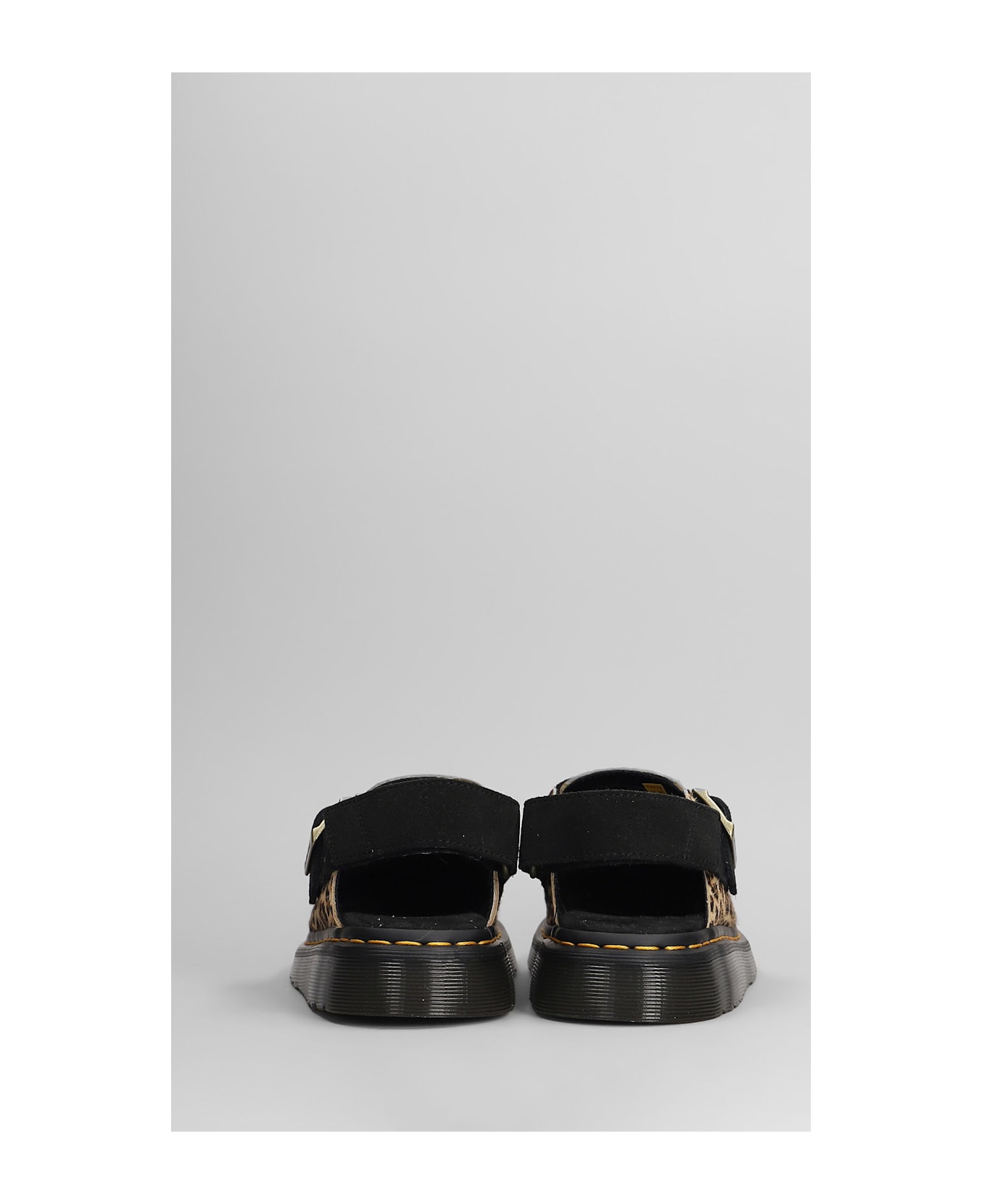 Dr. Martens Jorge Ii Slipper-mule In Animalier Pony Skin - Animalier