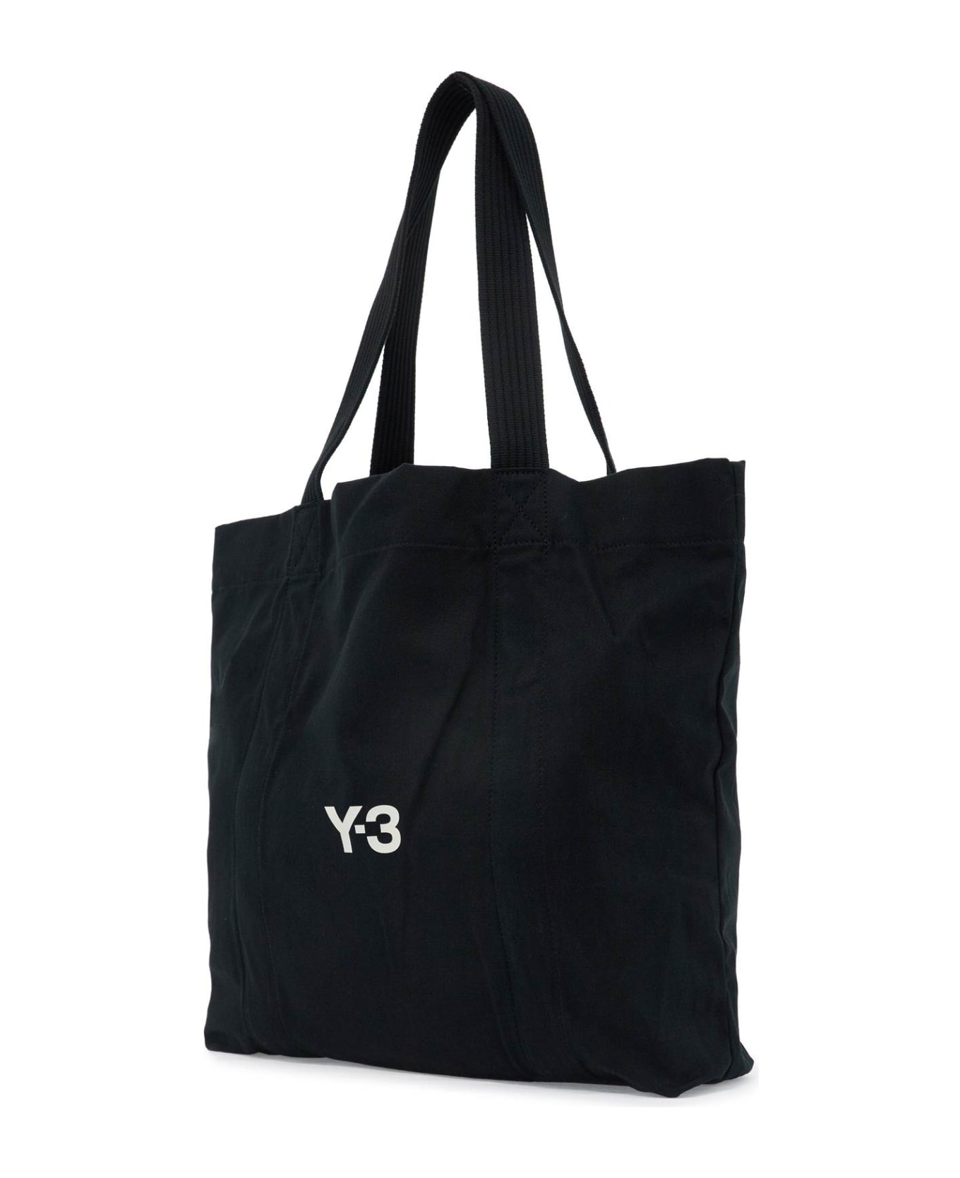 Y-3 Canvas Tote Bag - black