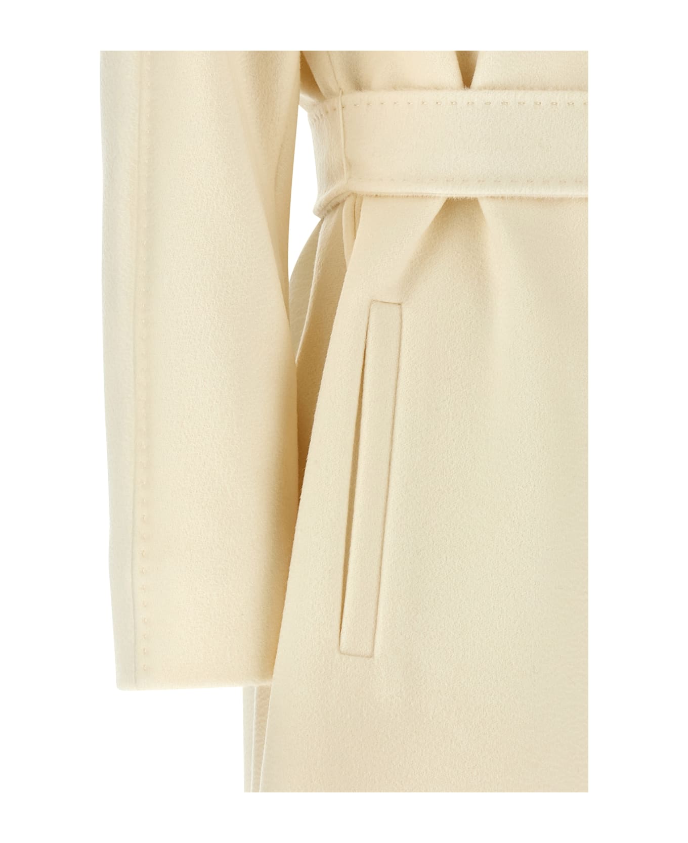 Max Mara Studio 
dravenna
 Coat - White