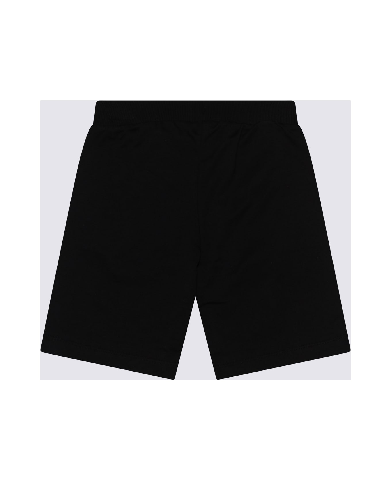 Moschino Black Cotton Shorts - Nero