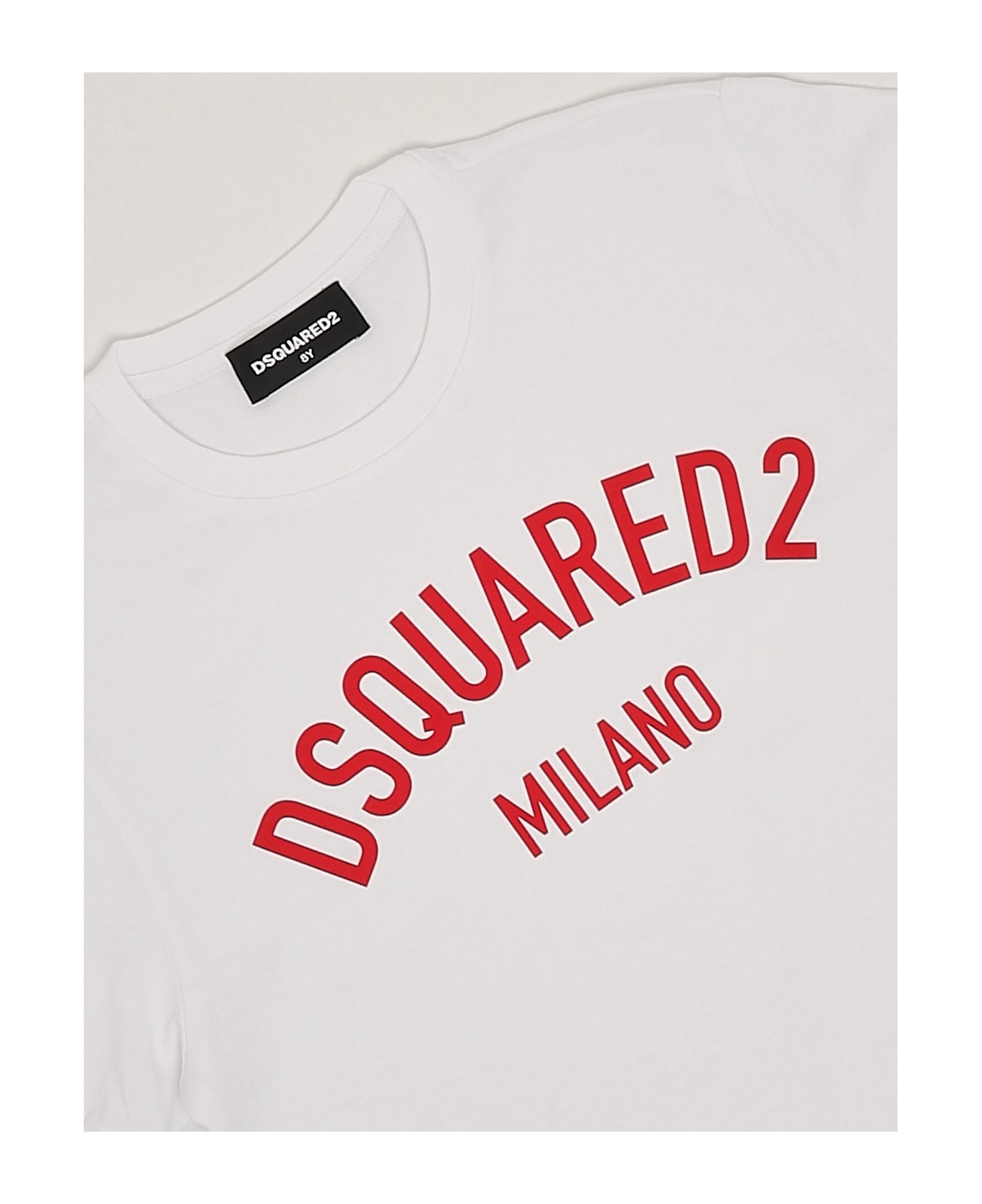 Dsquared2 Relax T-shirt T-shirt - BIANCO-ROSSO