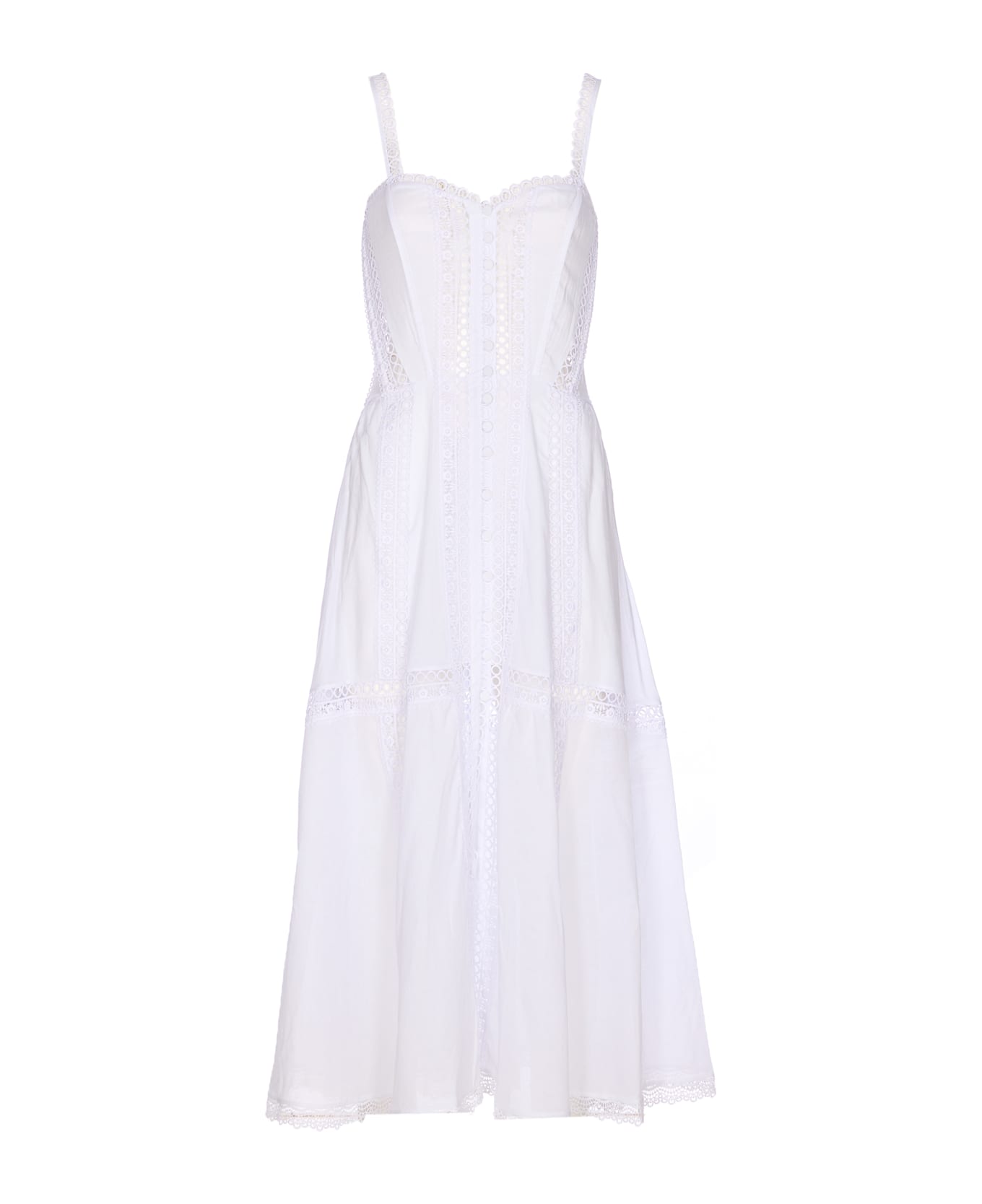 Charo Ruiz Dafelle Dress - White