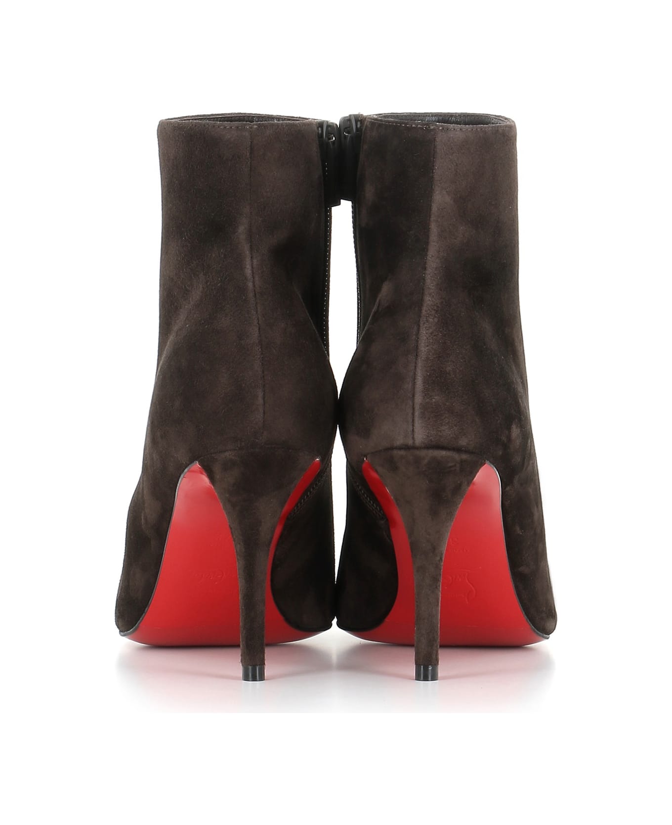 Christian Louboutin <strong
</strong
ankle Boot Miss Z Booty 80 - Brown