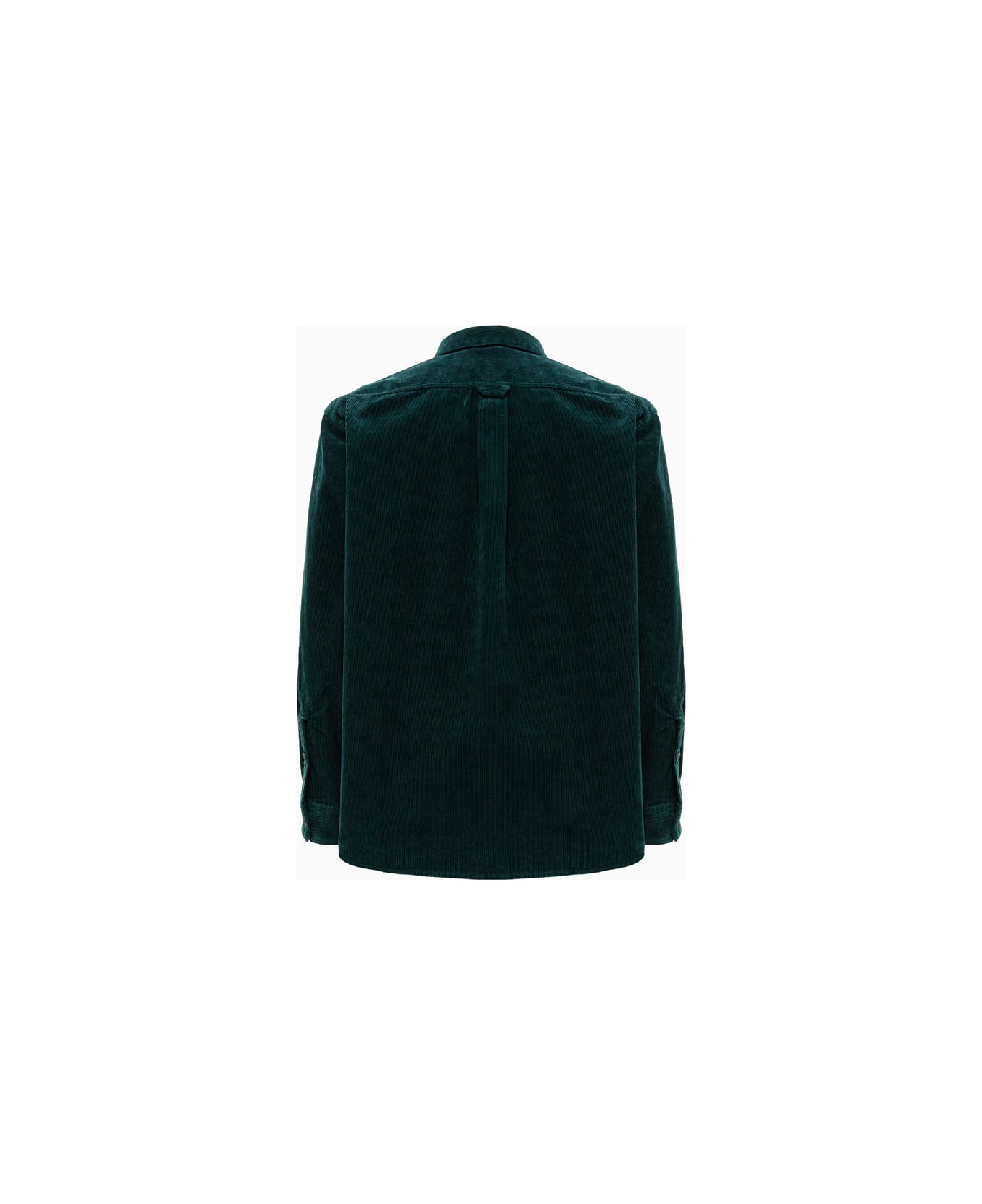 Acne Studios Shirt In Velvet - Green