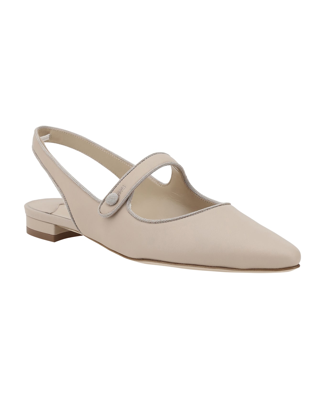 Manolo Blahnik Campariflatsli Ballerinas