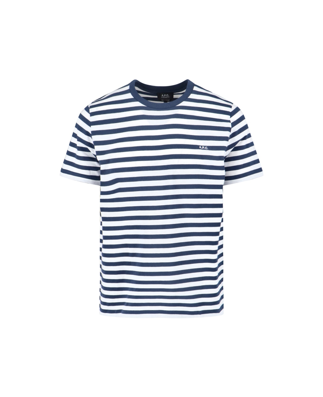 A.P.C. 'raye' T-shirt - Blue シャツ