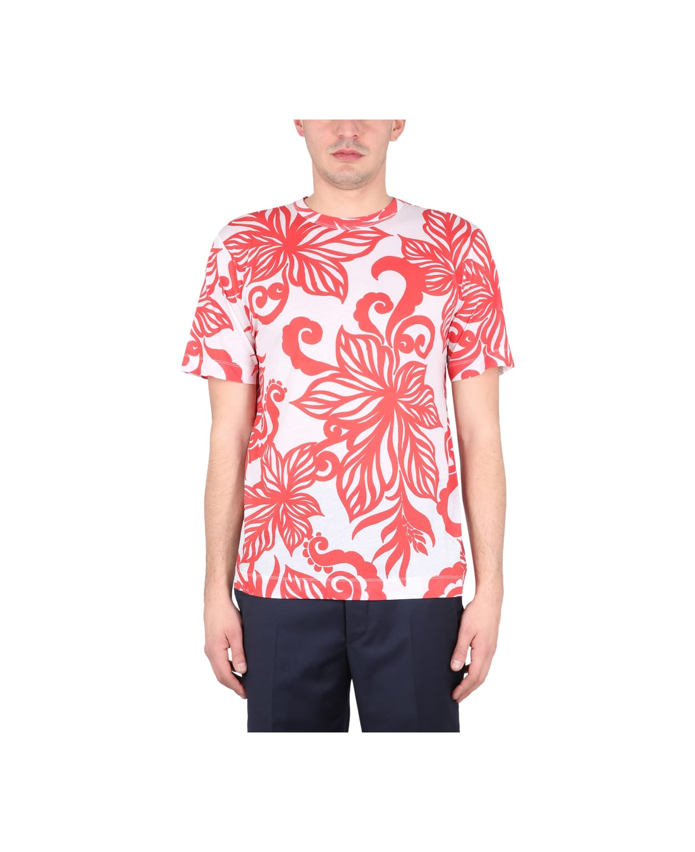 Dries Van Noten Crewneck T-shirt - ORANGE