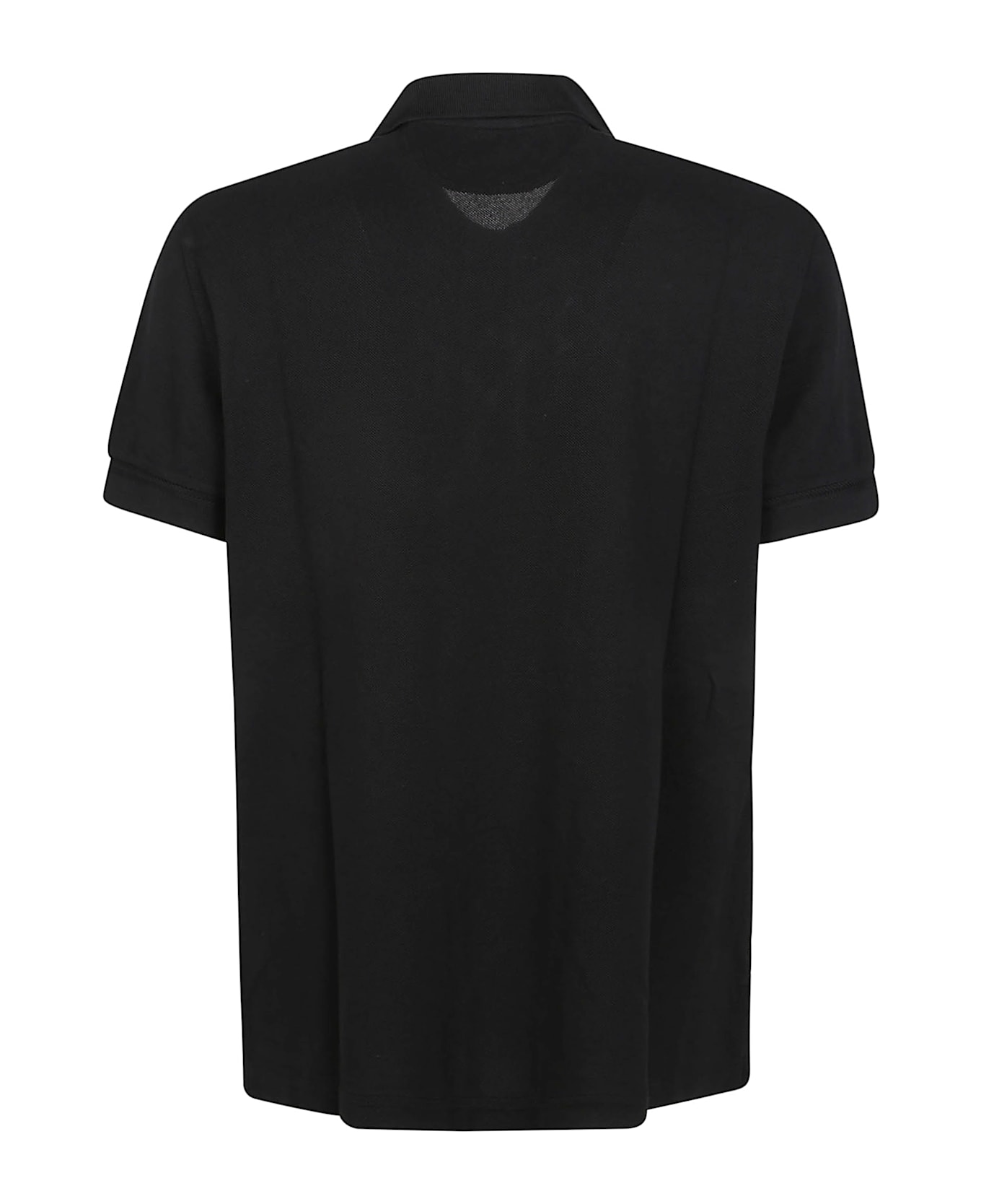 Tom Ford Piquet Short Sleeve Polo Shirt - Black